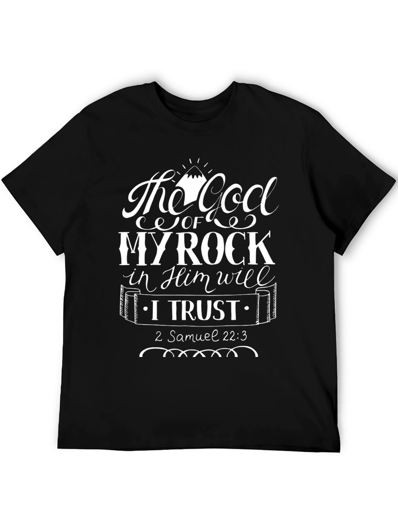 Faith-Based T-Shirt - God of My Rock