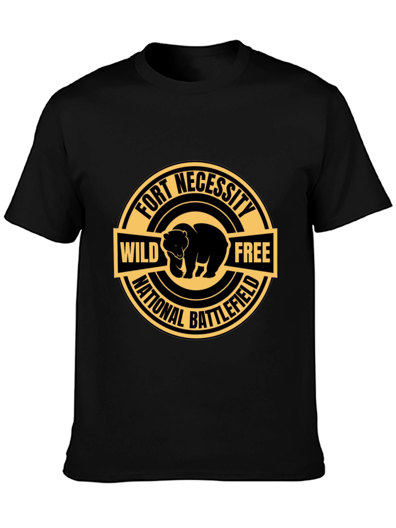 Fort Necessity Wild Free Bear T-Shirt