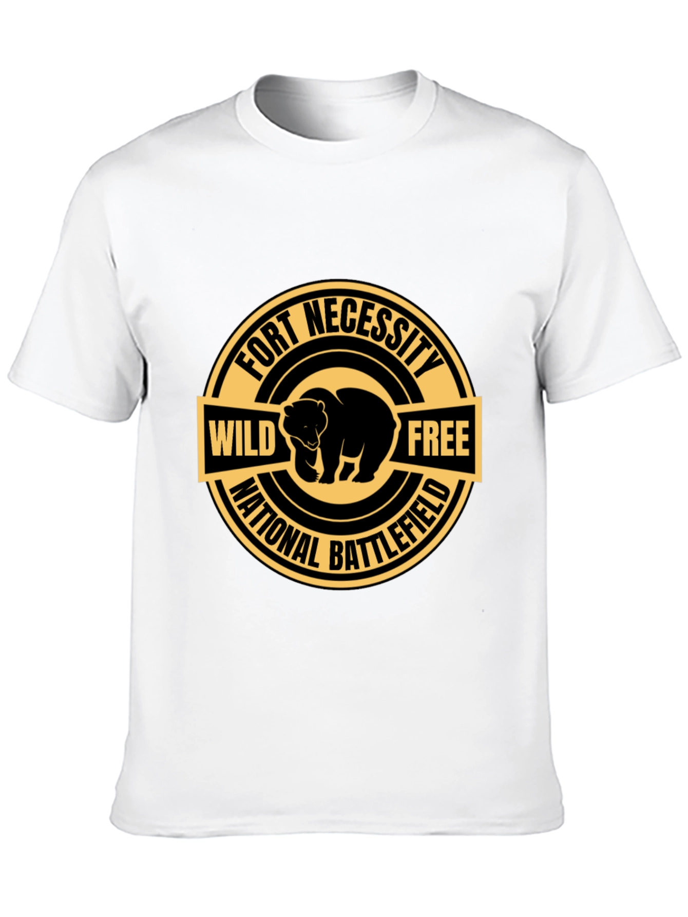 Fort Necessity Wild Free Bear T-Shirt