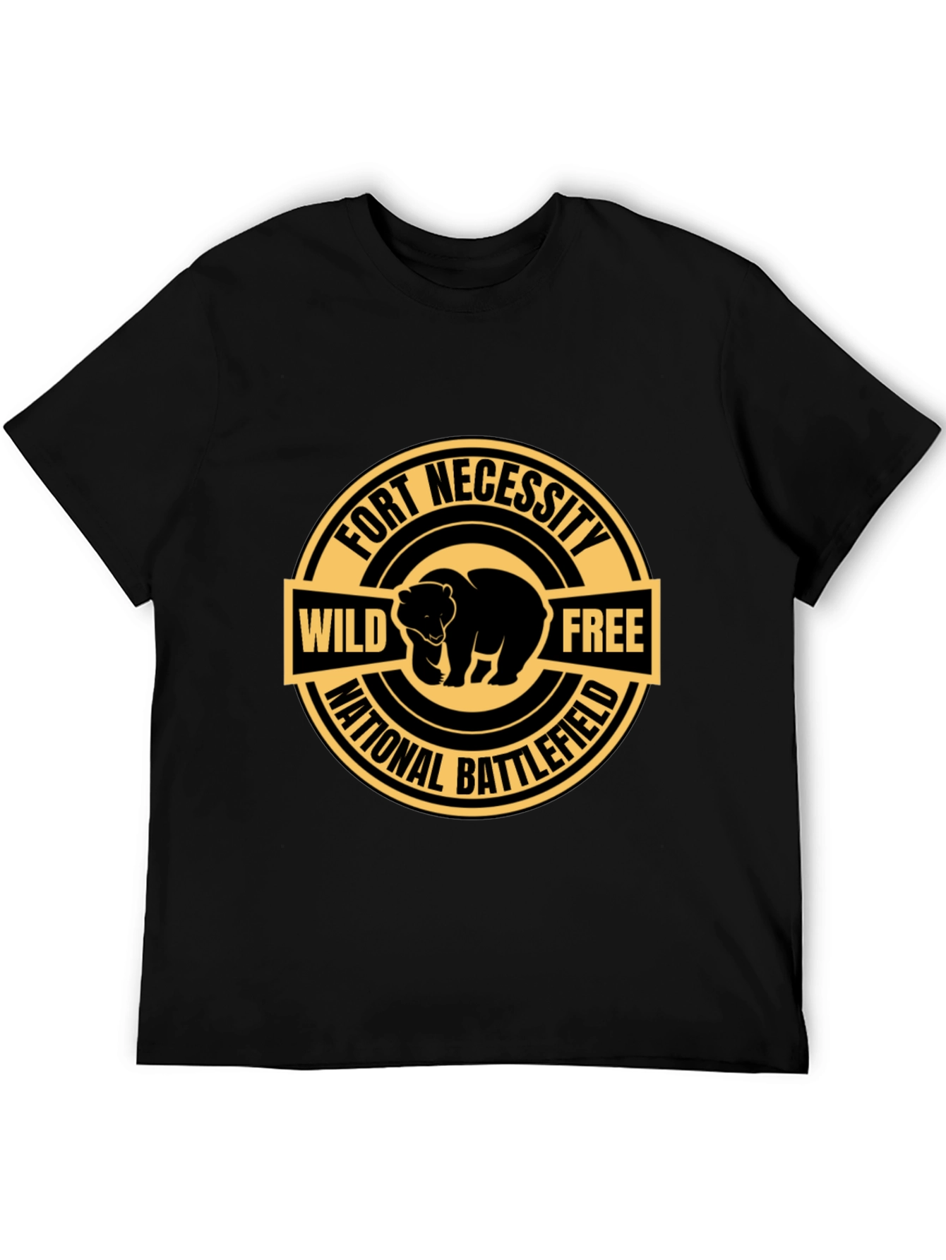 Fort Necessity Wild Free Bear T-Shirt