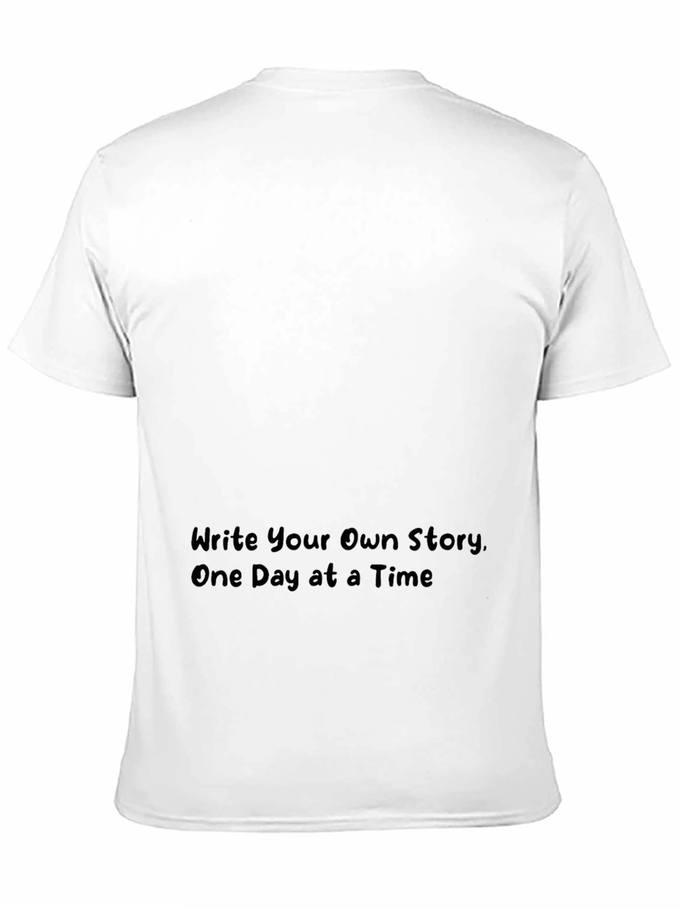 Write Your Own Story Black T-Shirt