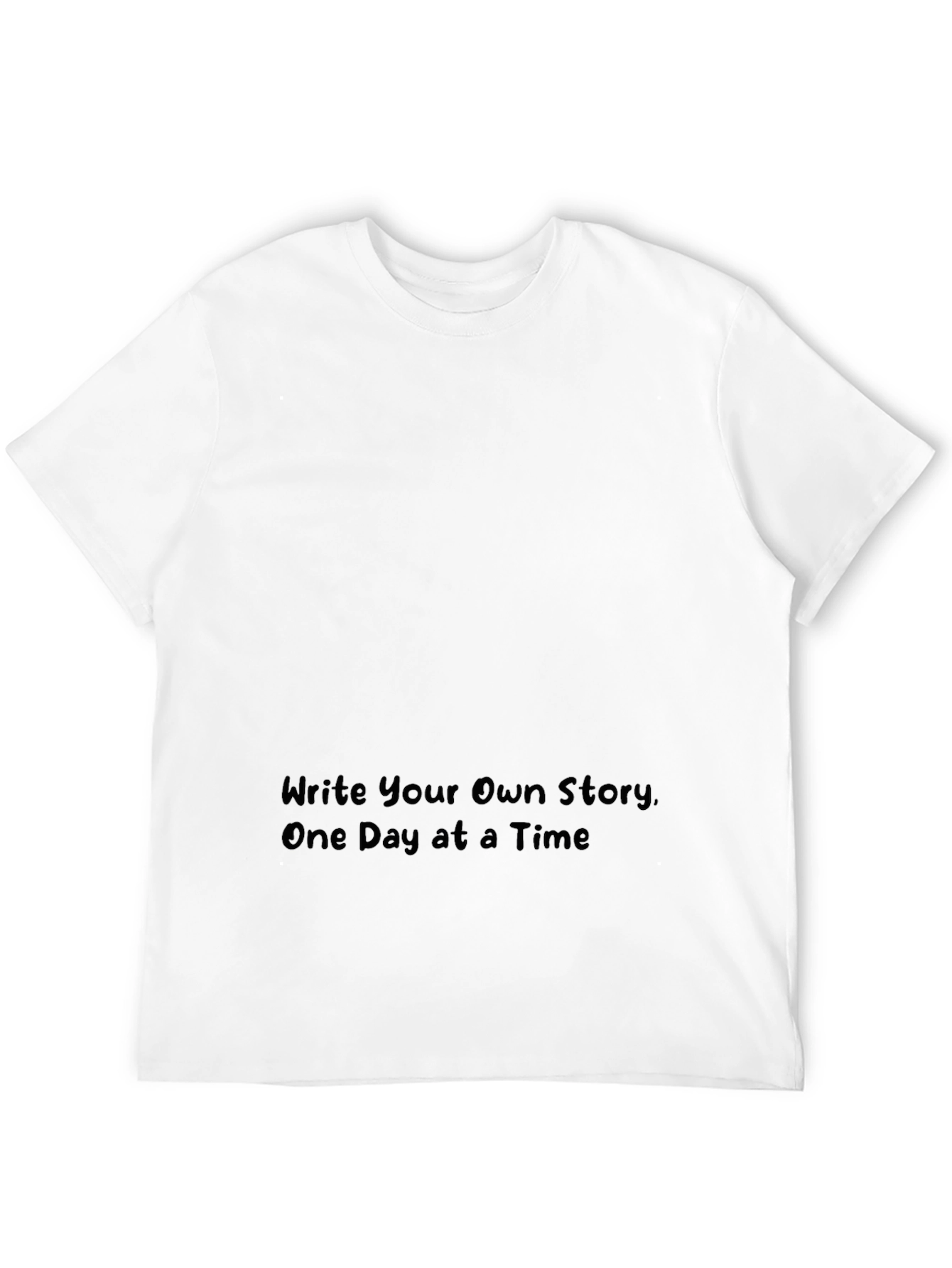 Write Your Own Story Black T-Shirt