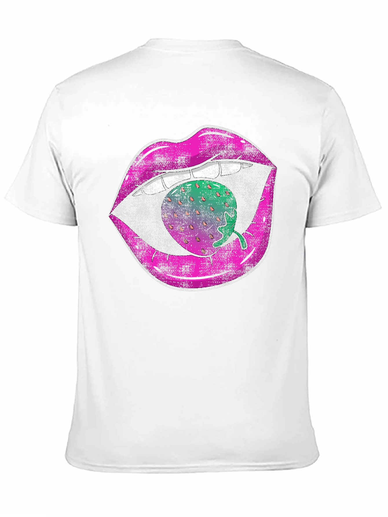 Strawberry Lips Graphic T-Shirt