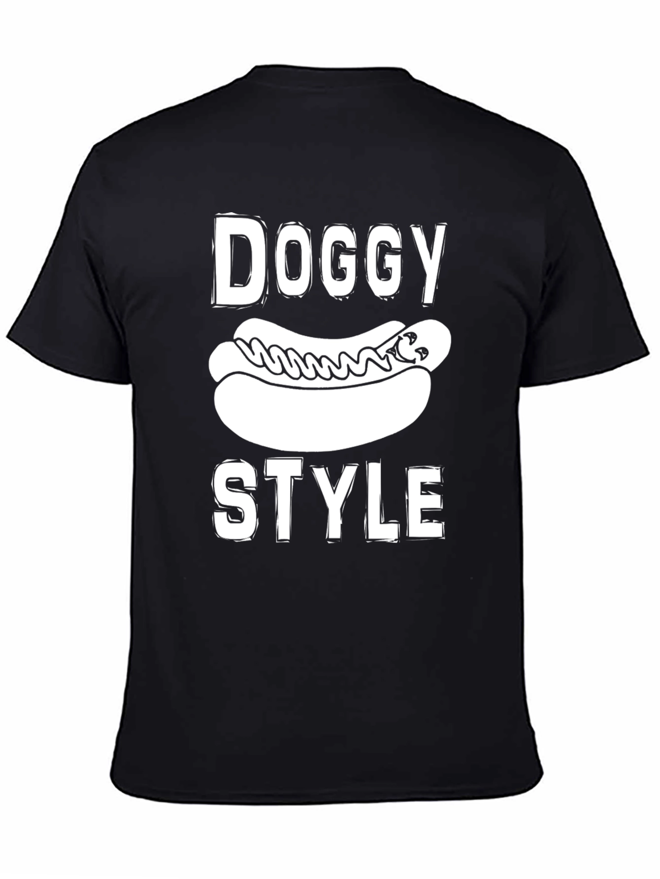 Doggy Style Graphic Tee - Funny Novelty T-Shirt