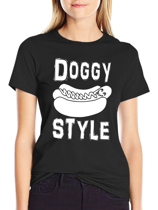 Doggy Style Graphic Tee - Funny Novelty T-Shirt