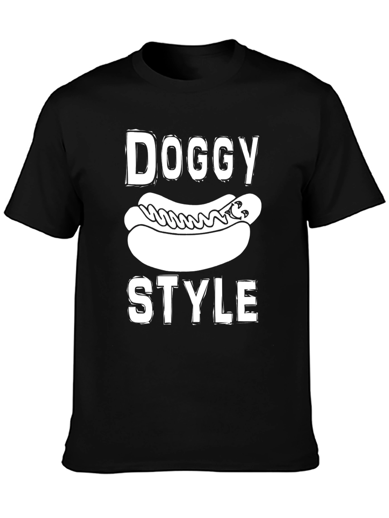 Doggy Style Graphic Tee - Funny Novelty T-Shirt