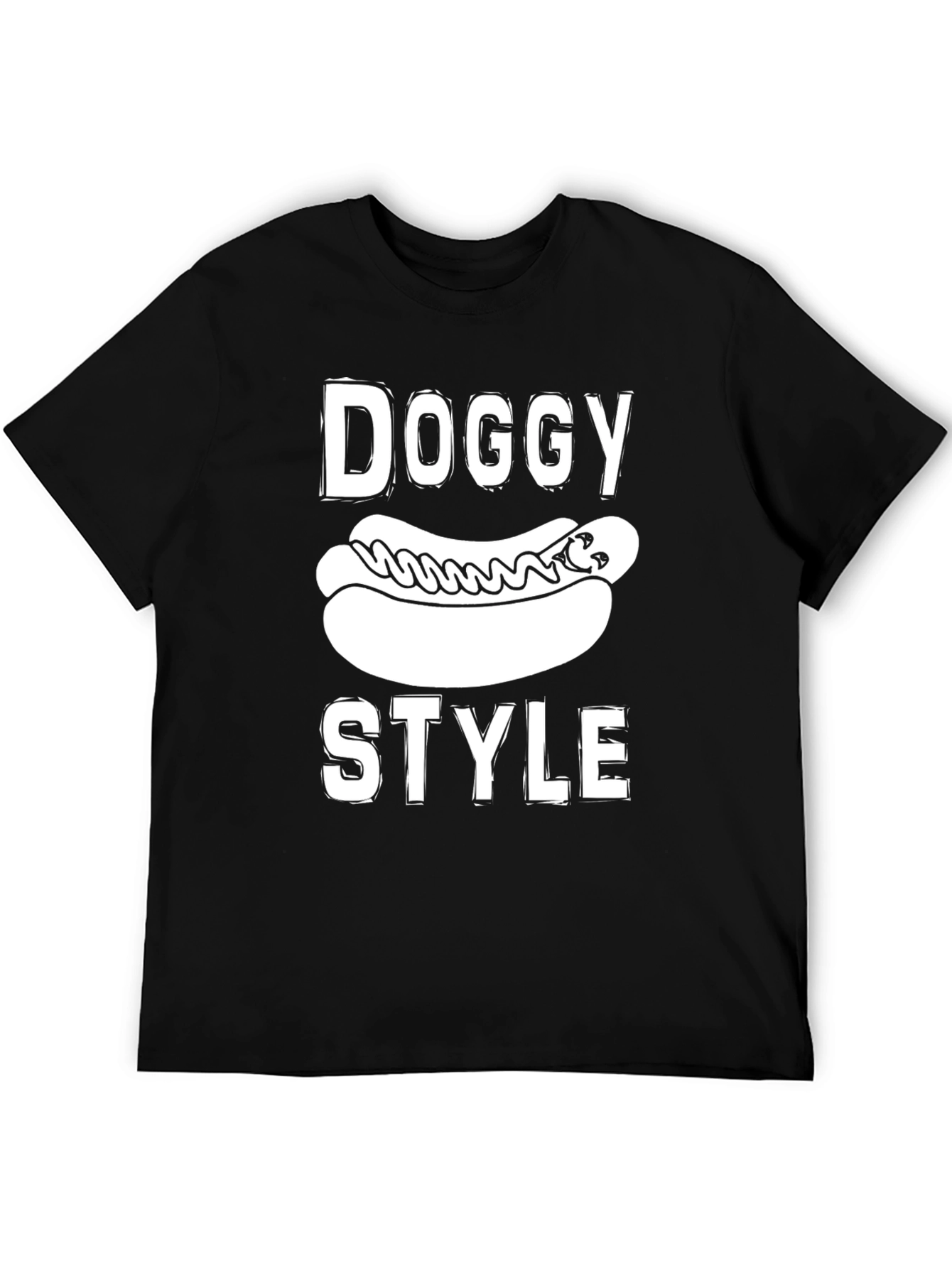 Doggy Style Graphic Tee - Funny Novelty T-Shirt