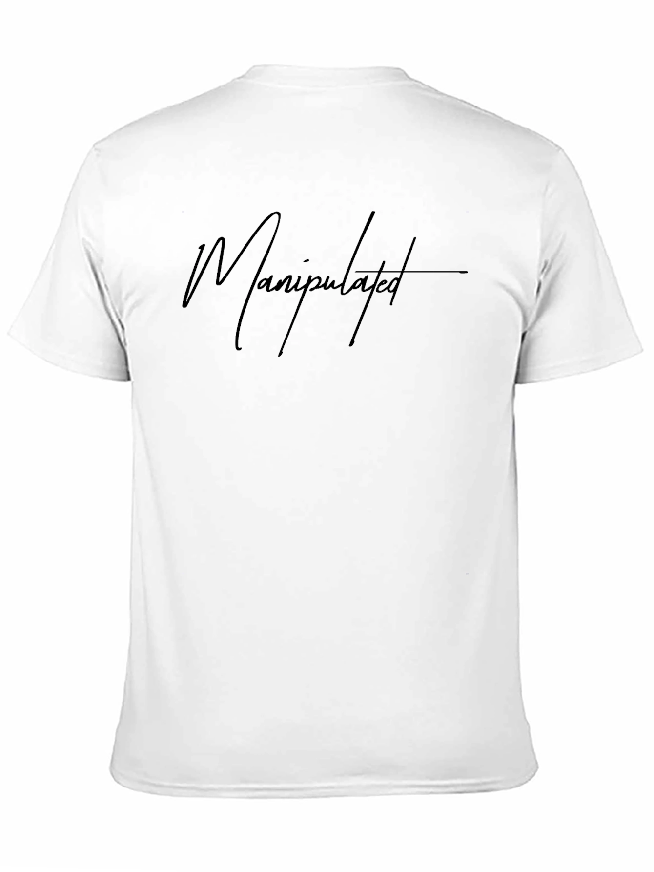 Manipulated Black T-Shirt - Stylish & Edgy