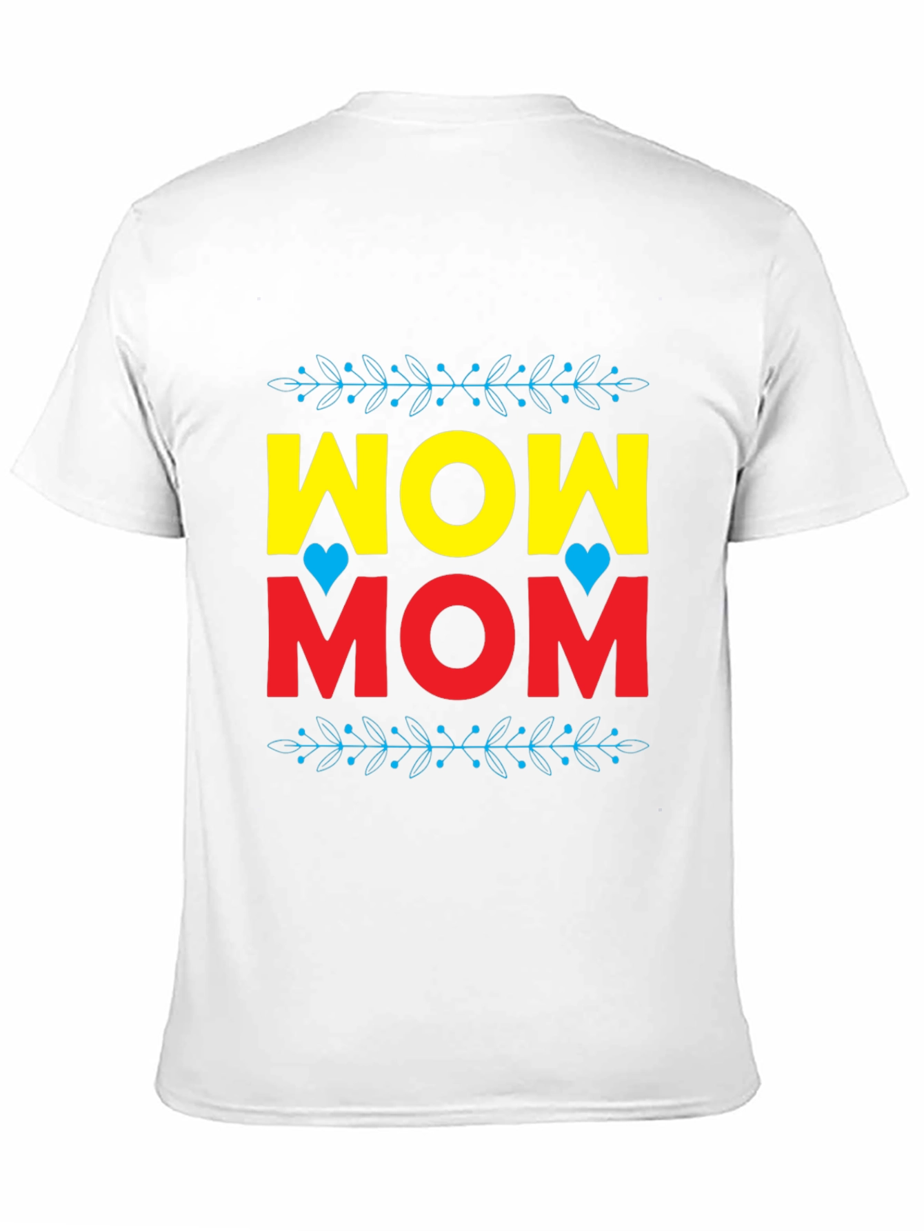 WOW MOM Graphic Tee - Mothers Day Gift