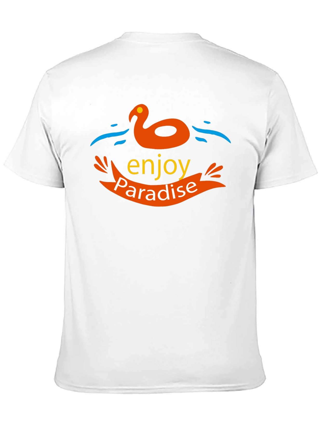 Enjoy Paradise Black T-Shirt