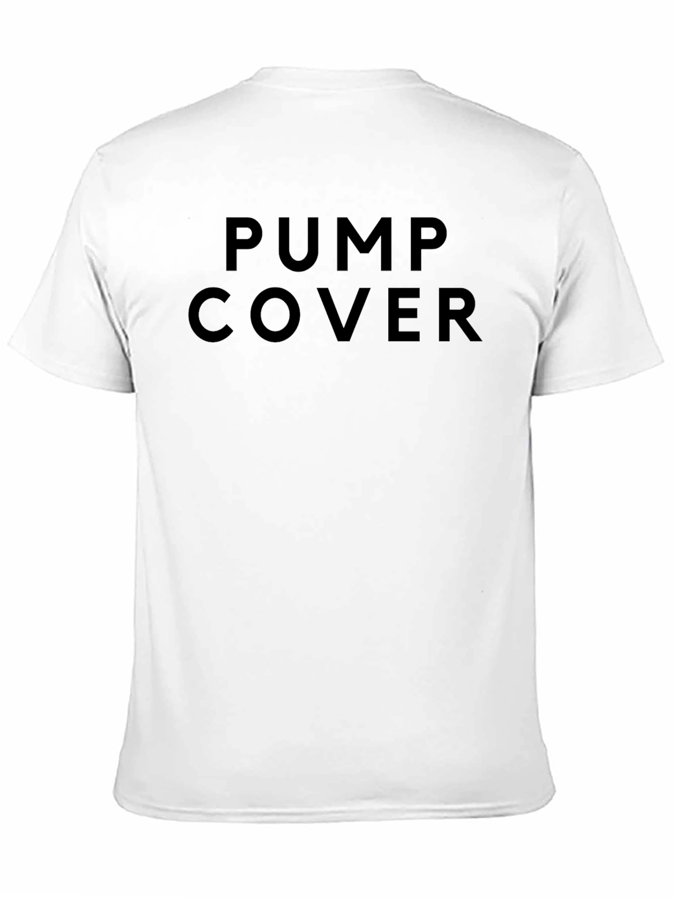 Pump Cover Black T-Shirt - Gym Workout Apparel
