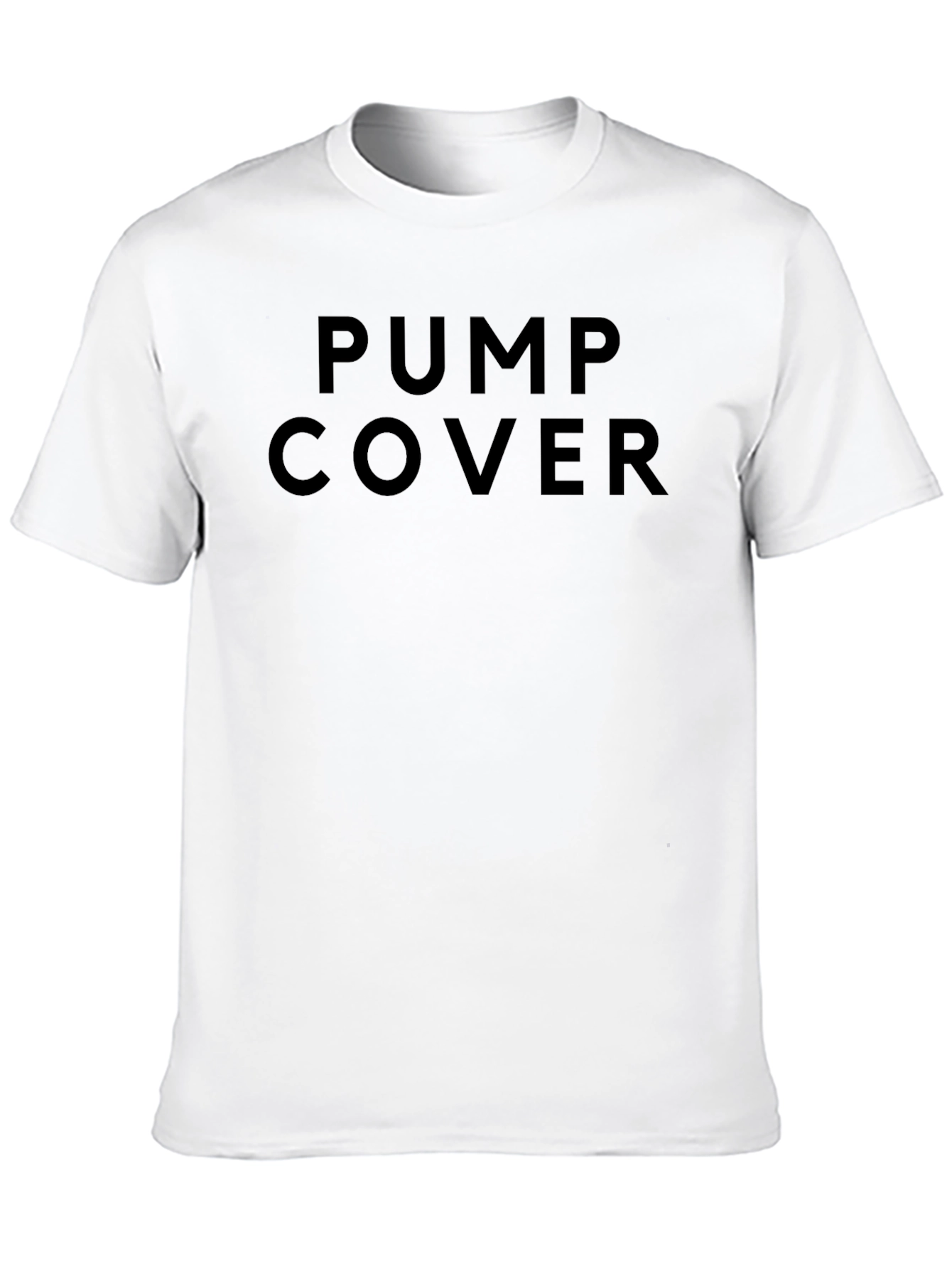 Pump Cover Black T-Shirt - Gym Workout Apparel