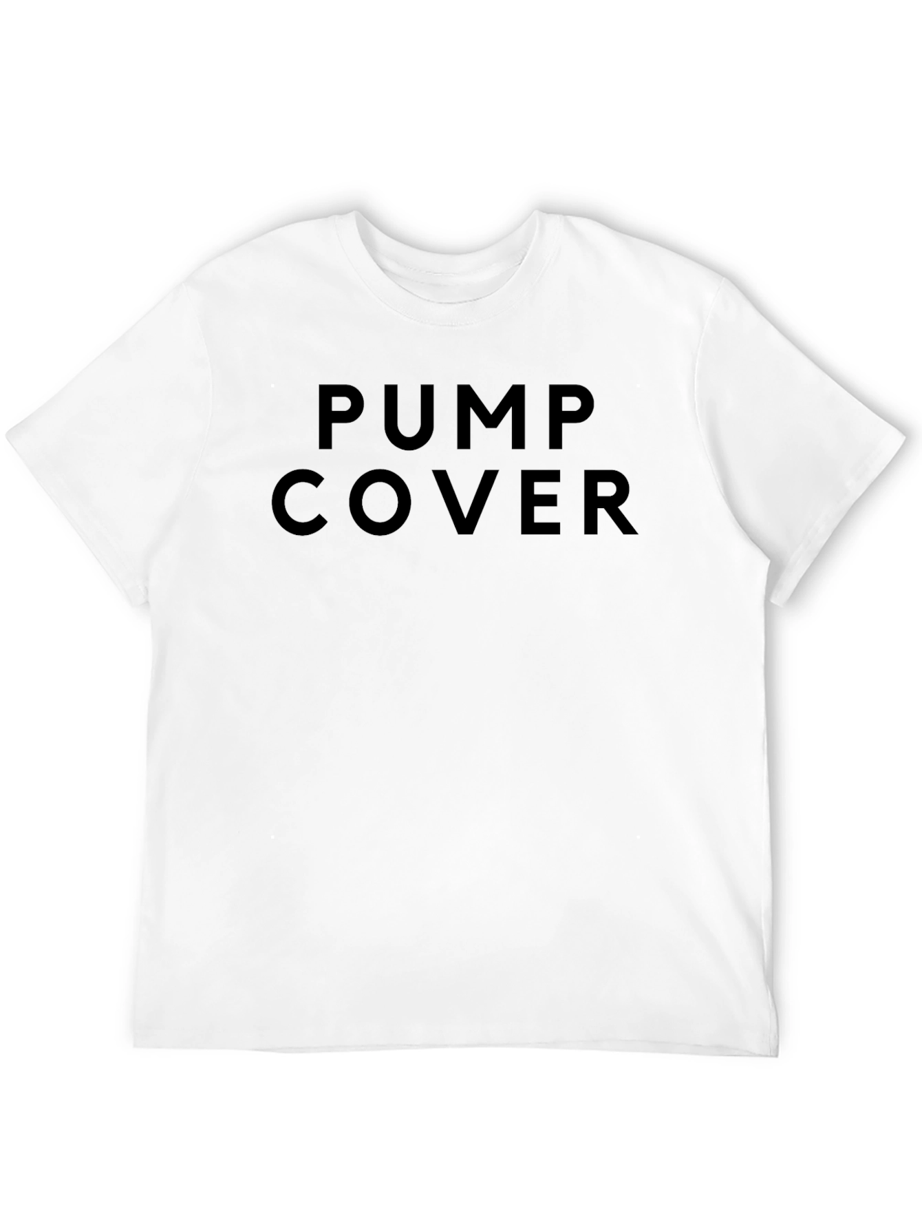 Pump Cover Black T-Shirt - Gym Workout Apparel