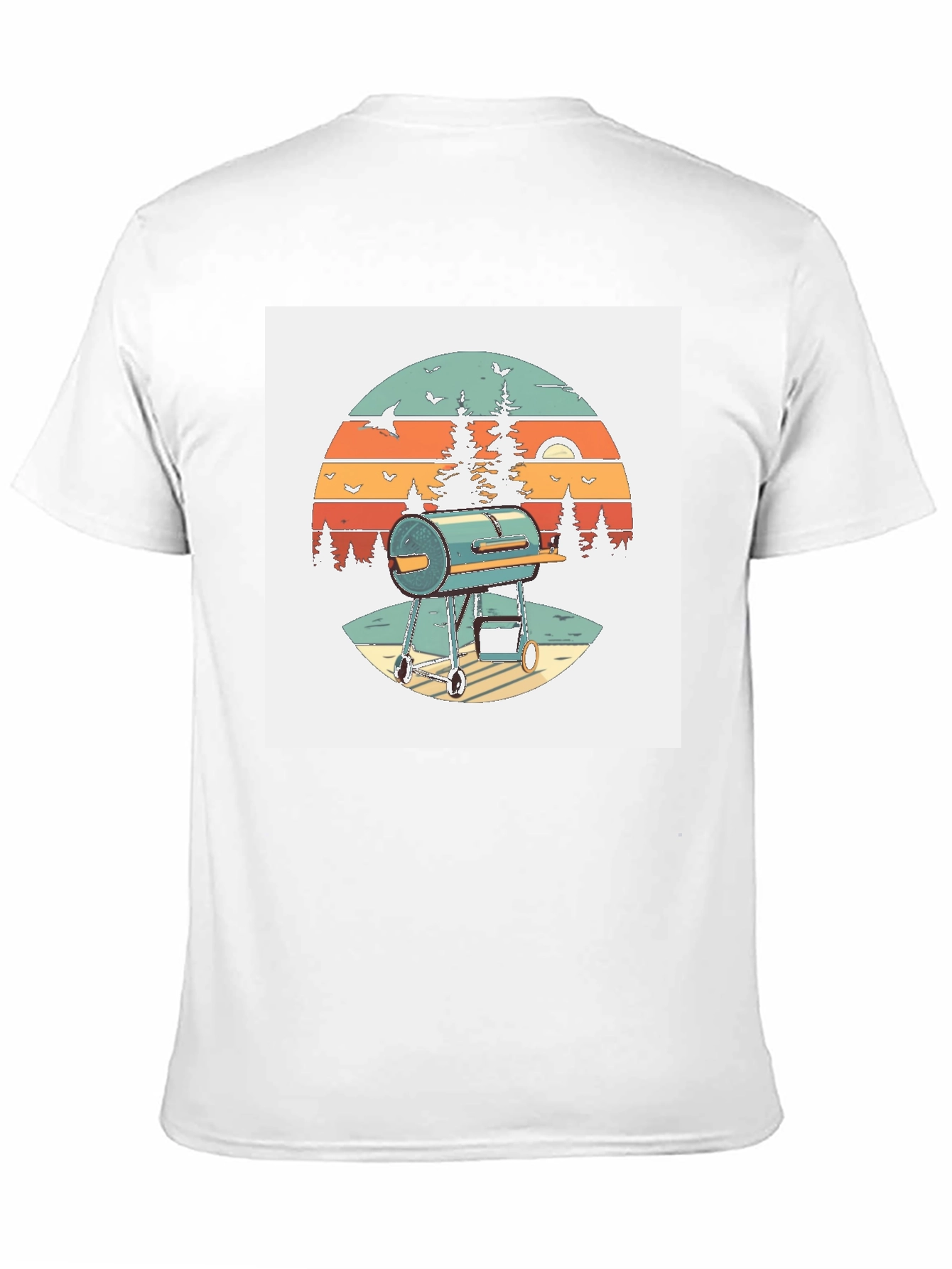 Retro BBQ Grill T-Shirt