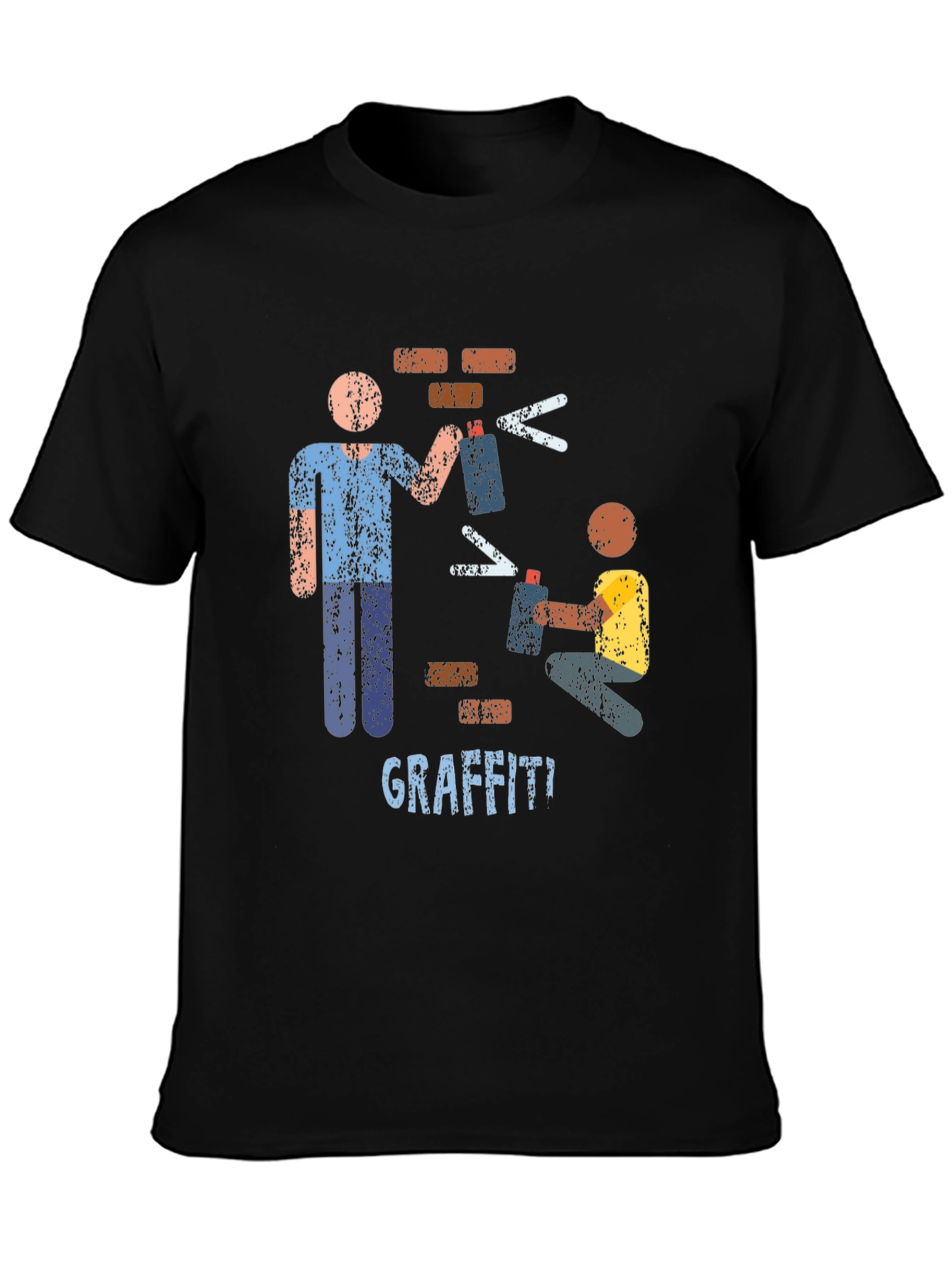 Graffiti Artist Graphic T-Shirt Urban Art Tee