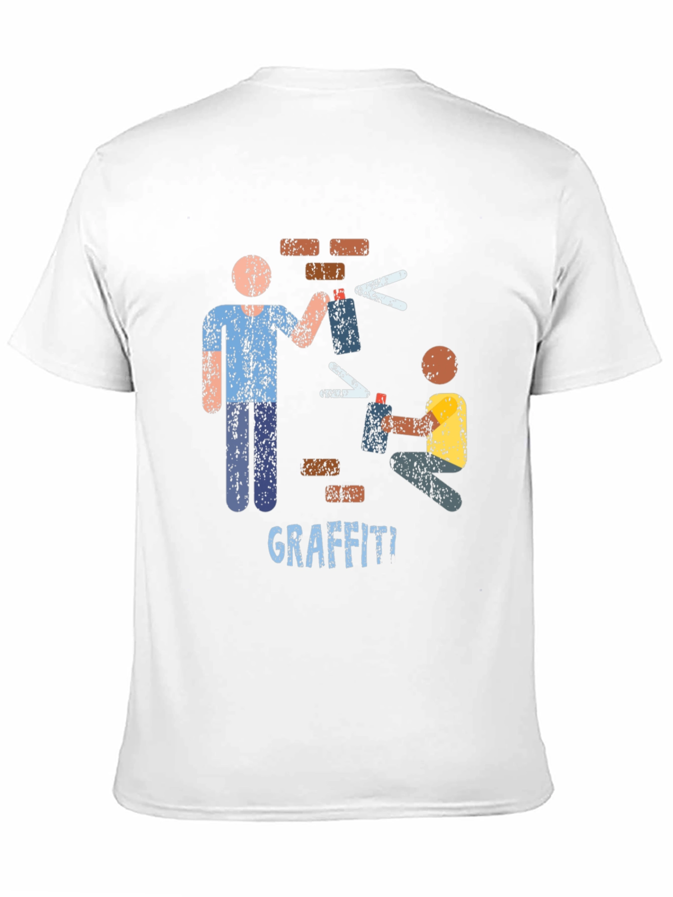 Graffiti Artist Graphic T-Shirt Urban Art Tee