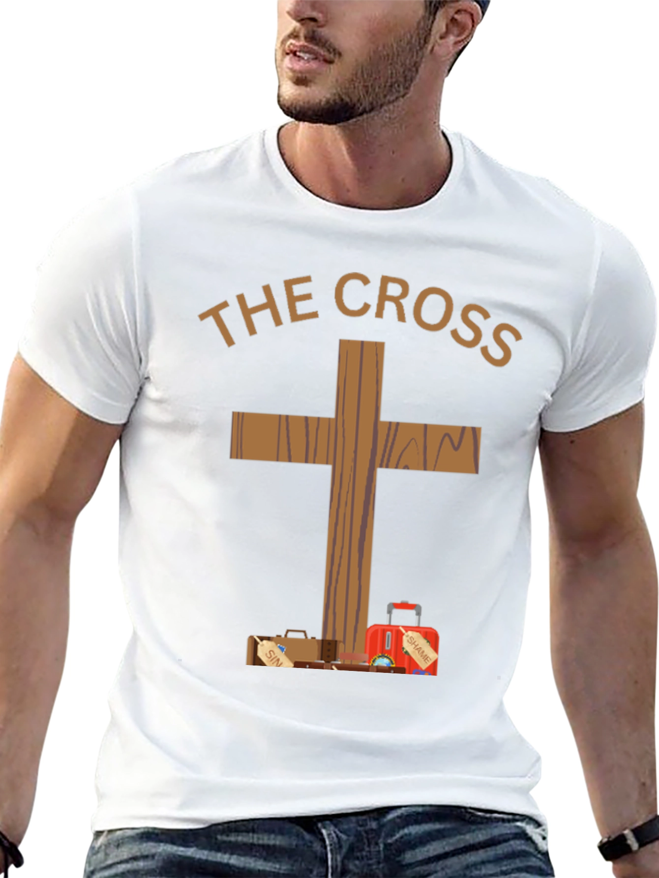The Cross Graphic T-Shirt - Faith & Forgiveness