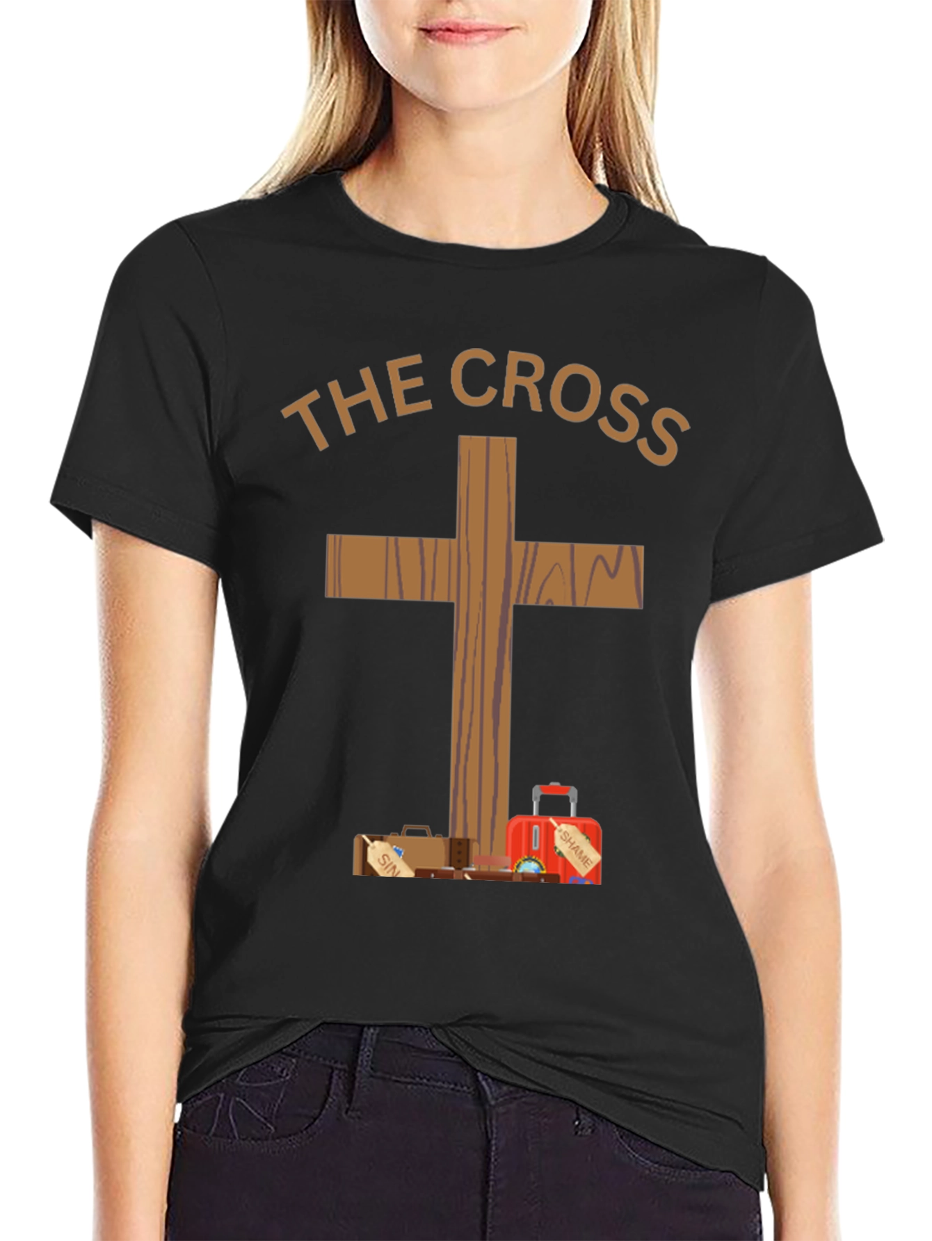 The Cross Graphic T-Shirt - Faith & Forgiveness