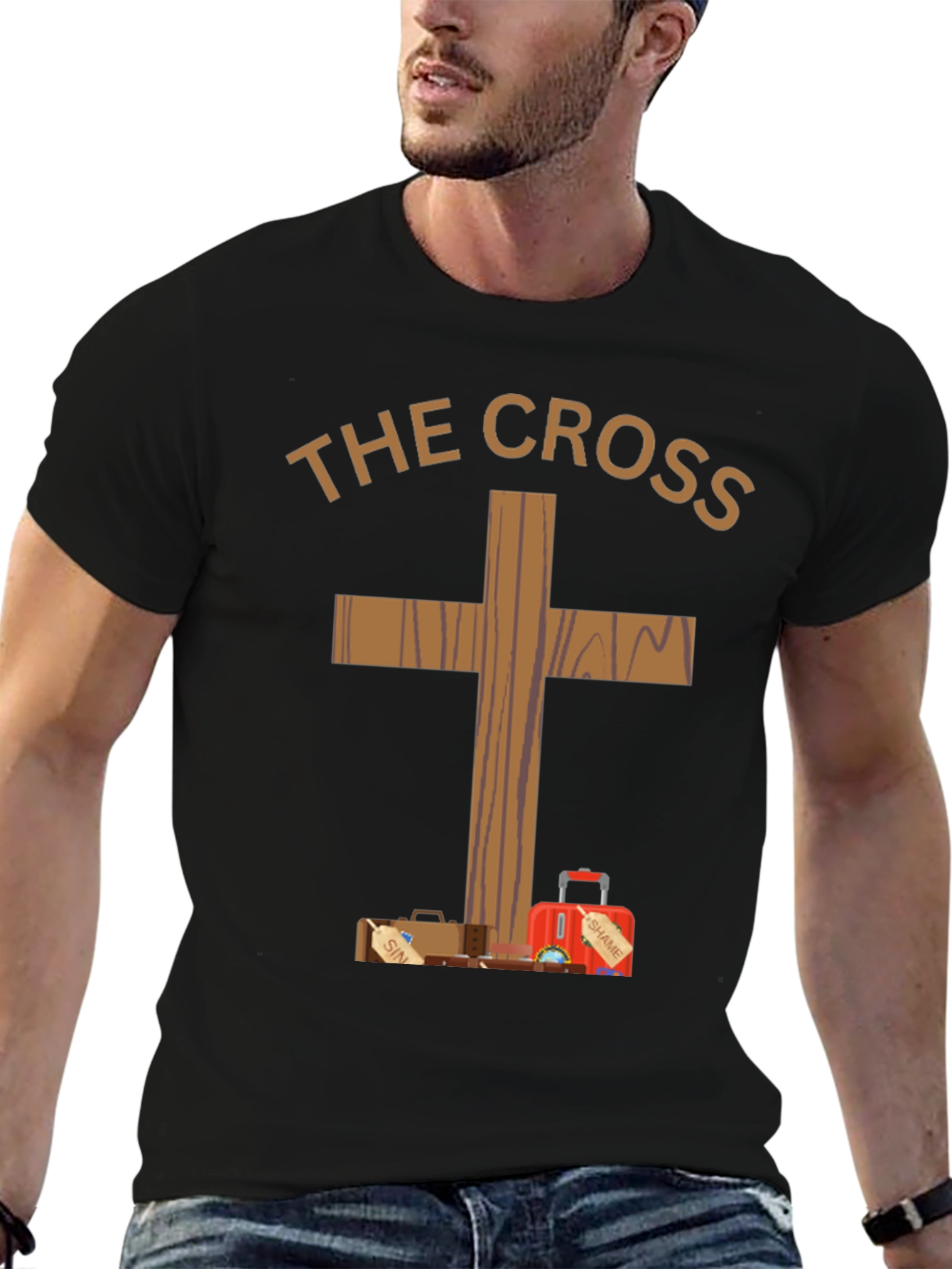 The Cross Graphic T-Shirt - Faith & Forgiveness