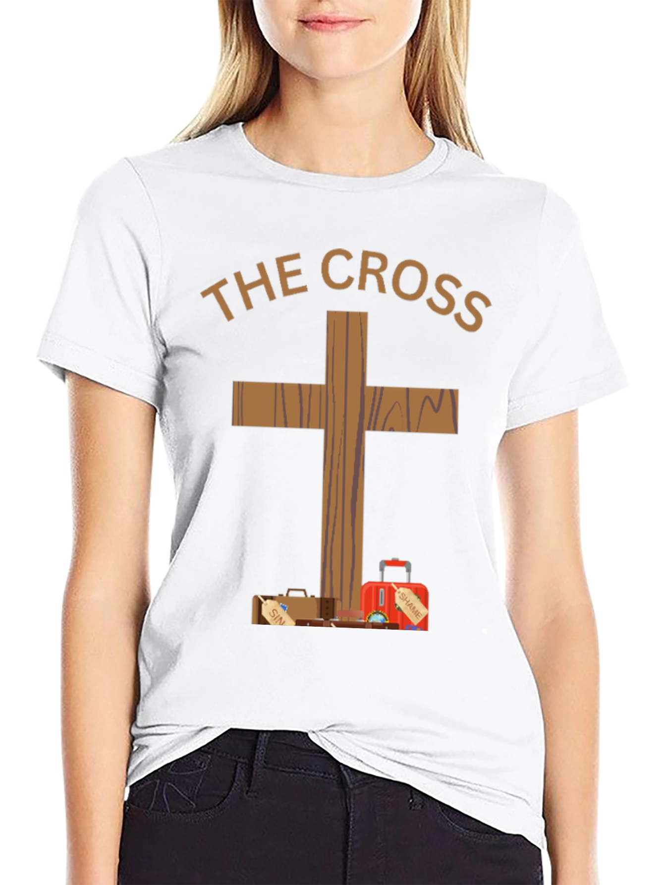 The Cross Graphic T-Shirt - Faith & Forgiveness