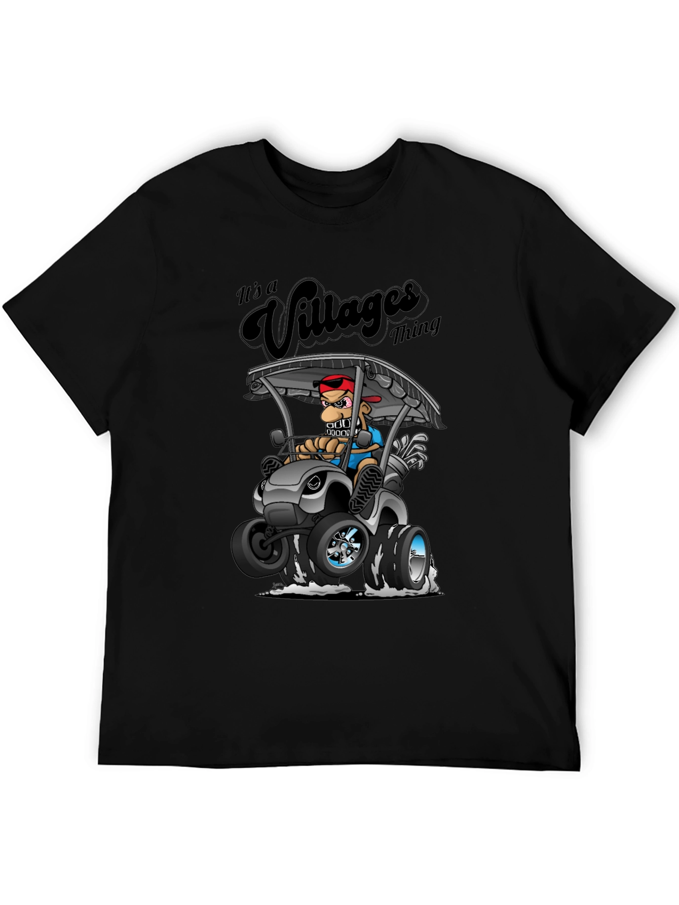 Its a Villages Thing T-Shirt - Cartoon Golf Cart