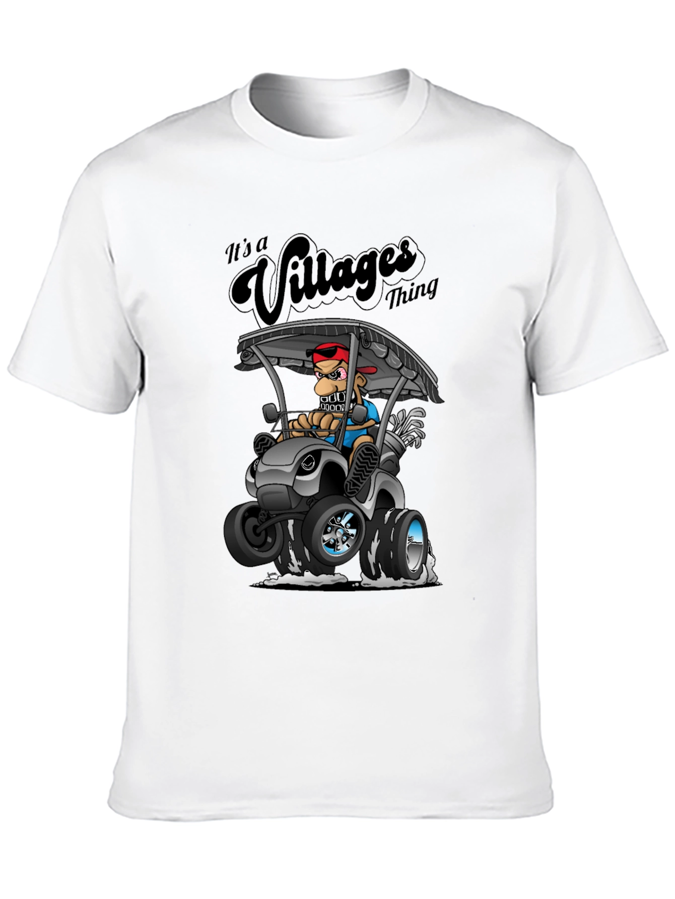 Its a Villages Thing T-Shirt - Cartoon Golf Cart