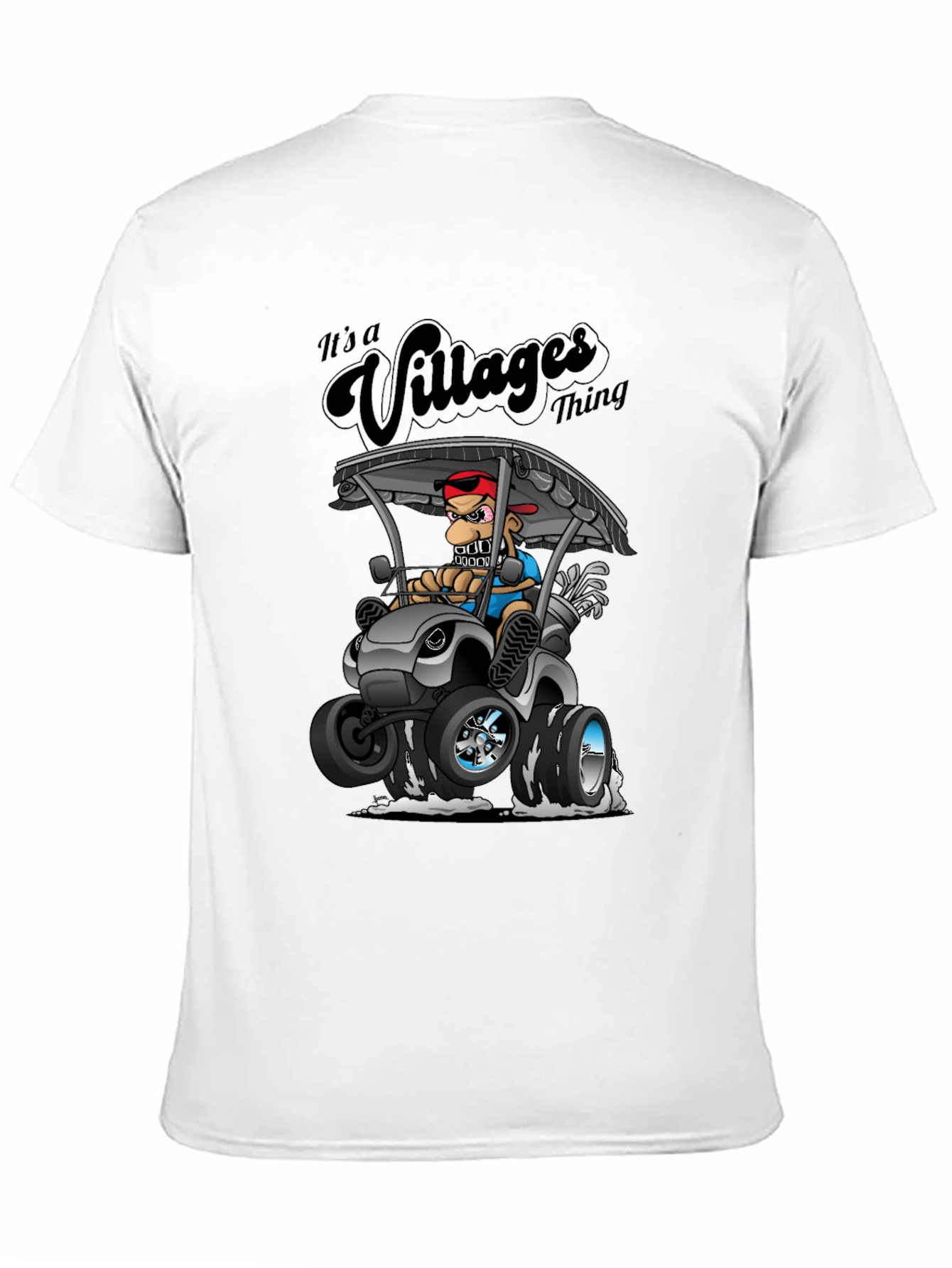 Its a Villages Thing T-Shirt - Cartoon Golf Cart