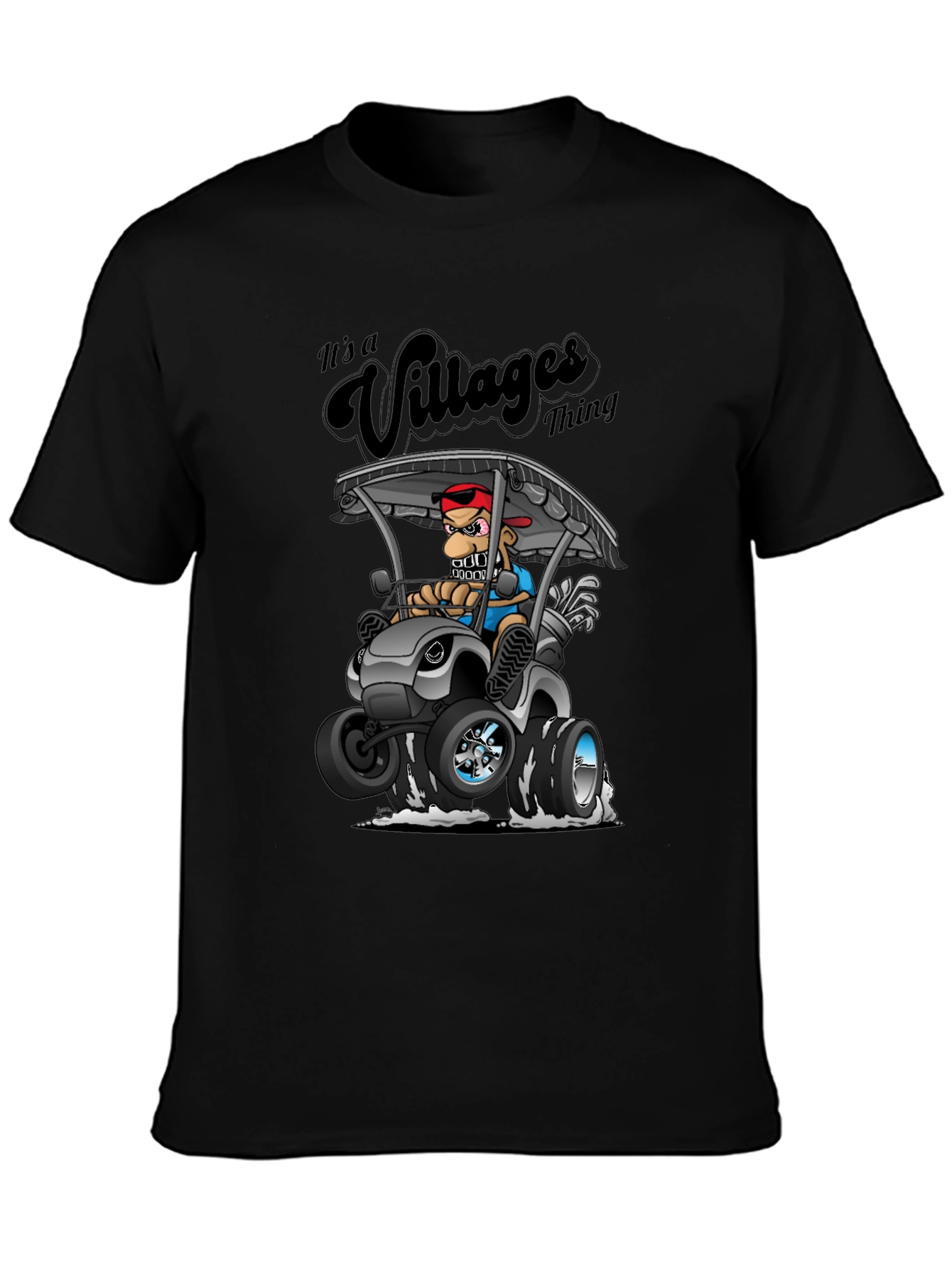 Its a Villages Thing T-Shirt - Cartoon Golf Cart