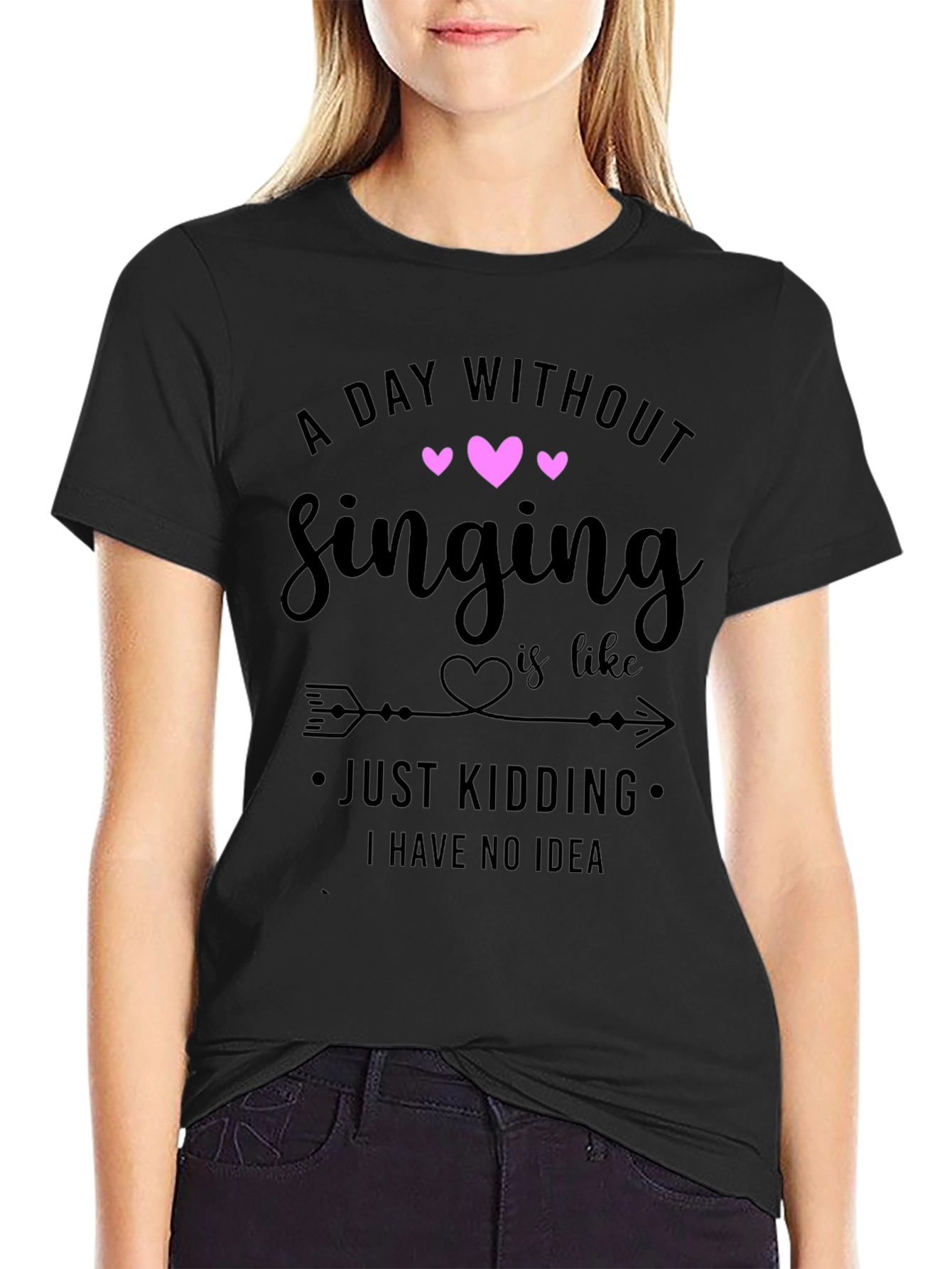 Singing T-Shirt: A Day Without Singing