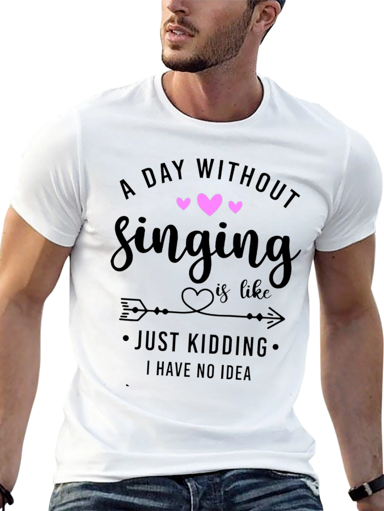 Singing T-Shirt: A Day Without Singing
