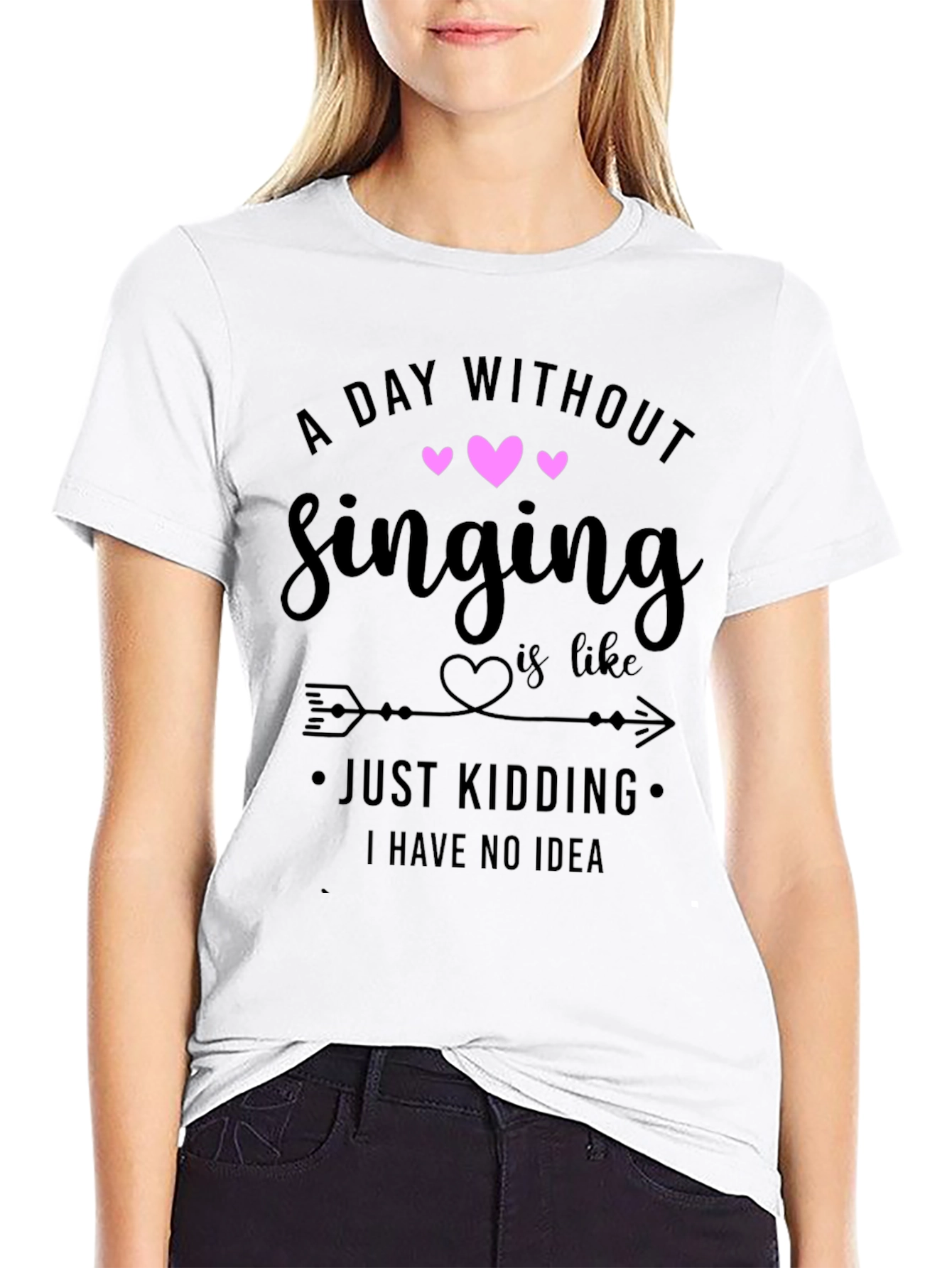Singing T-Shirt: A Day Without Singing