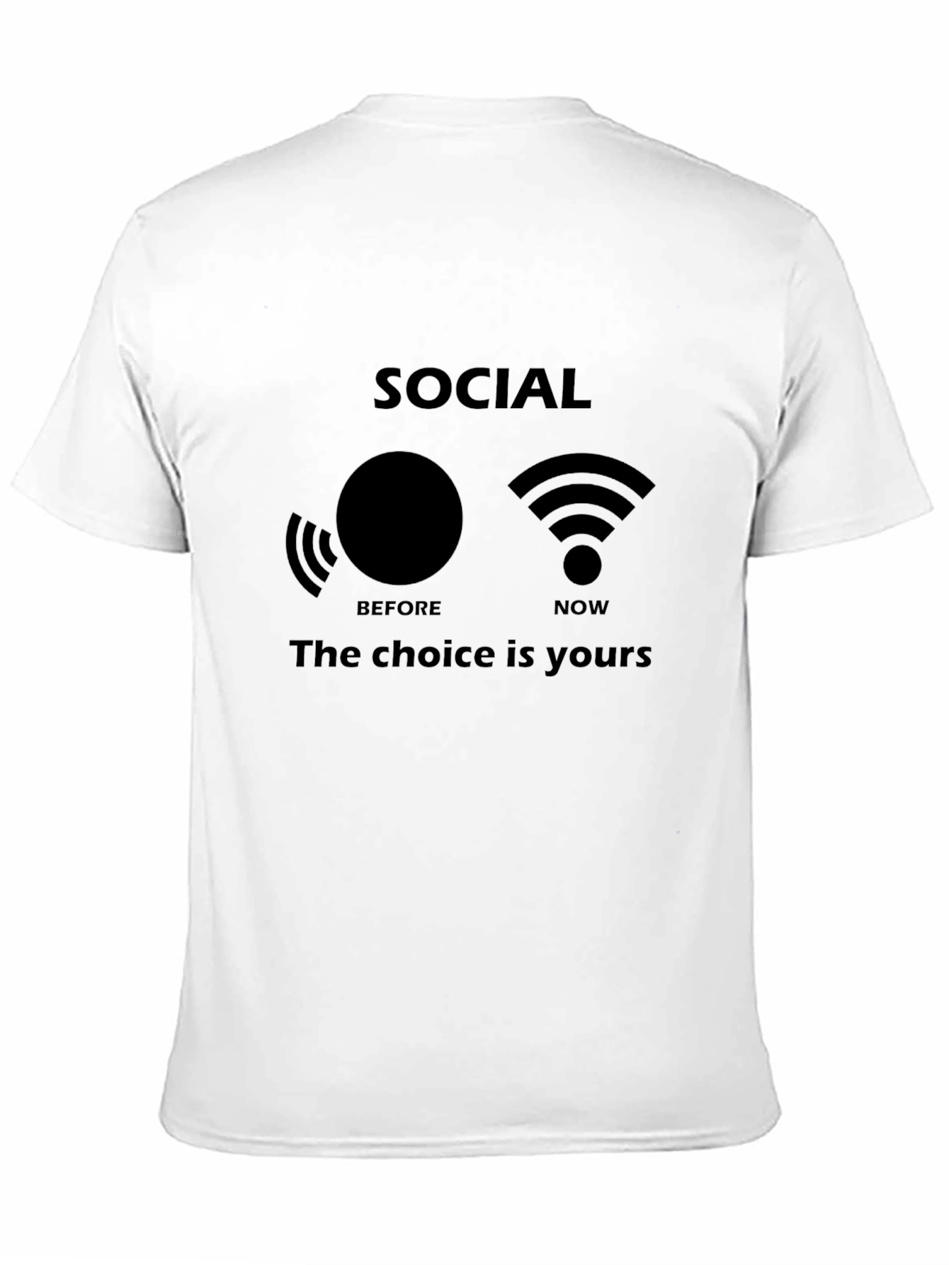Social Choice T-Shirt - Before & Now