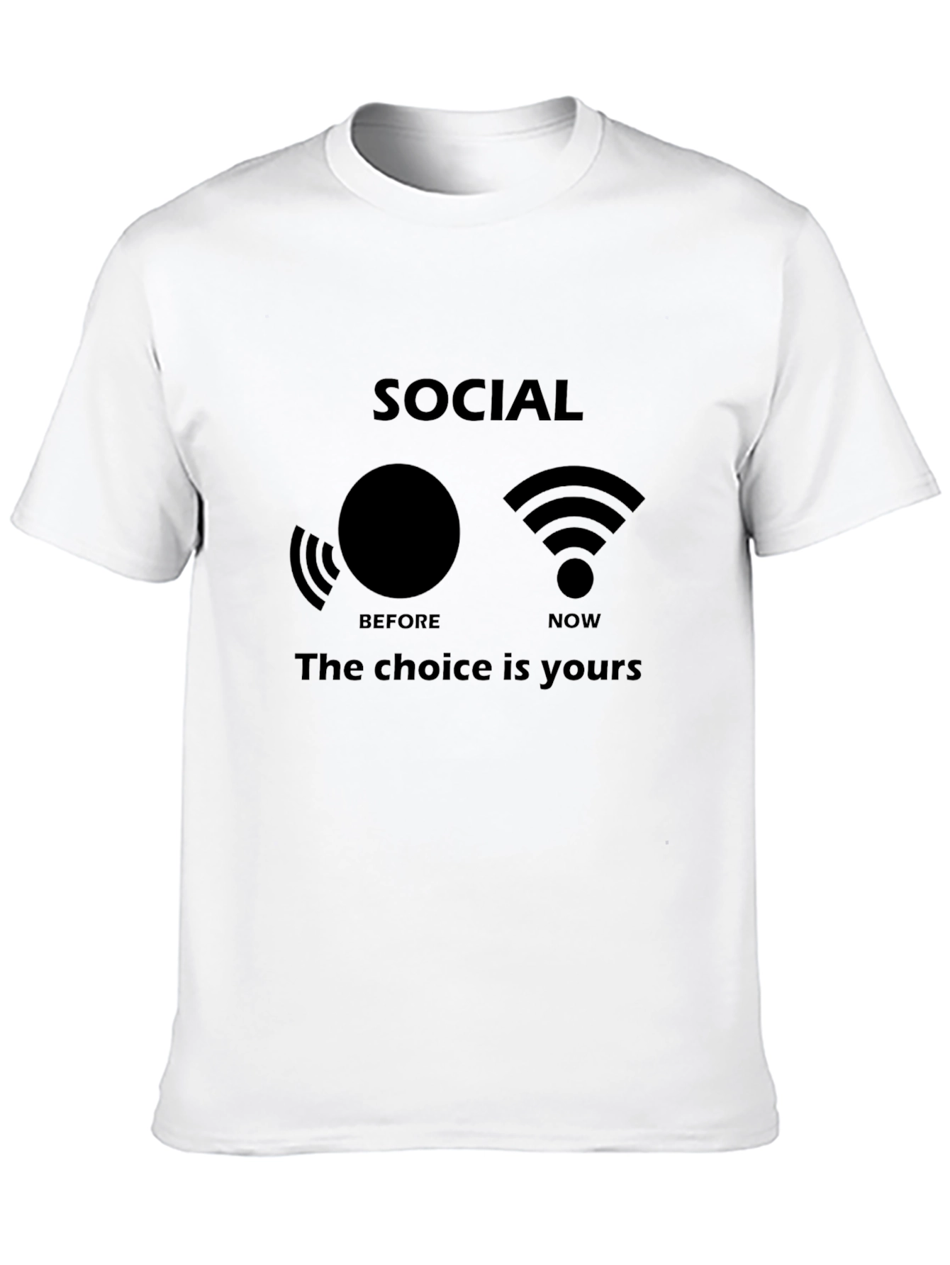 Social Choice T-Shirt - Before & Now