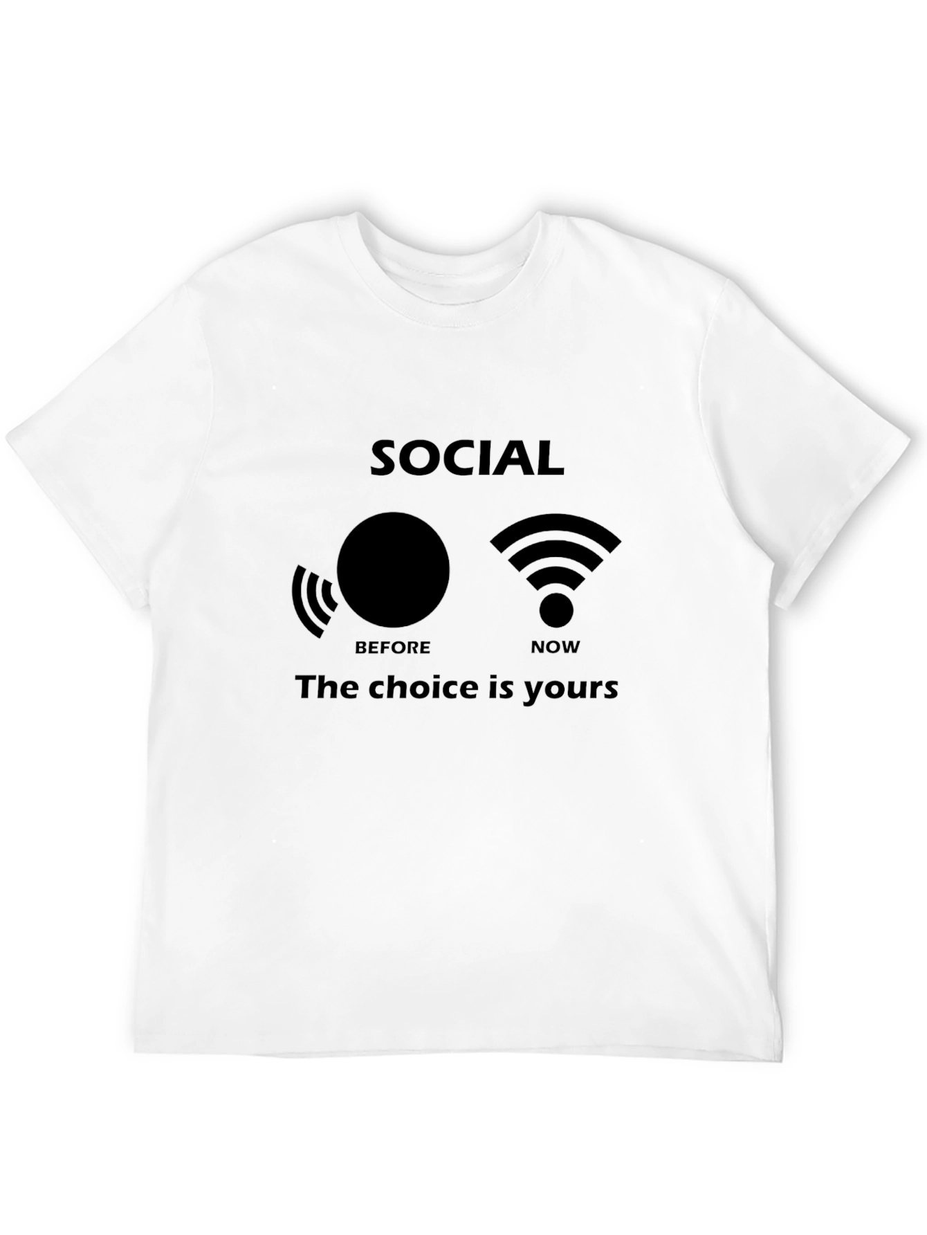 Social Choice T-Shirt - Before & Now