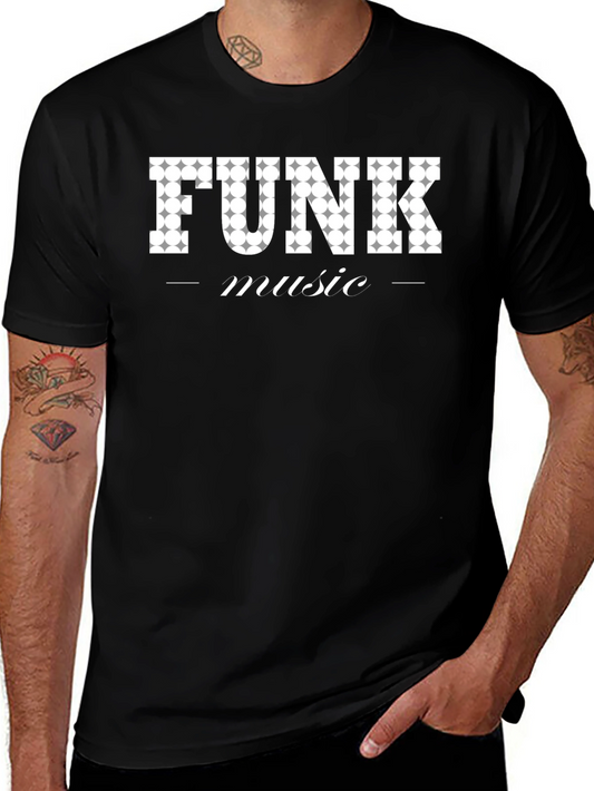 Funk Music Graphic Tee - Retro Style