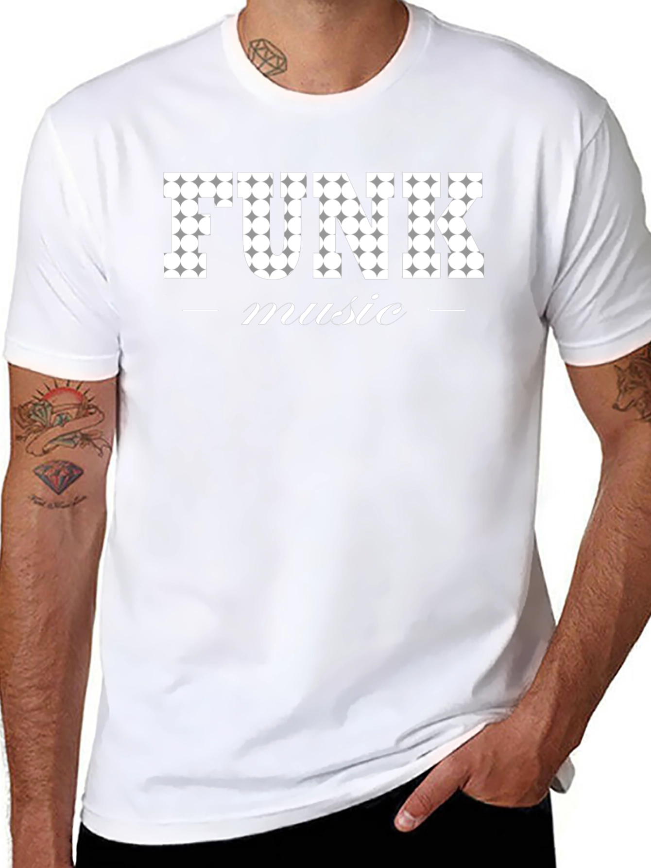 Funk Music Graphic Tee - Retro Style