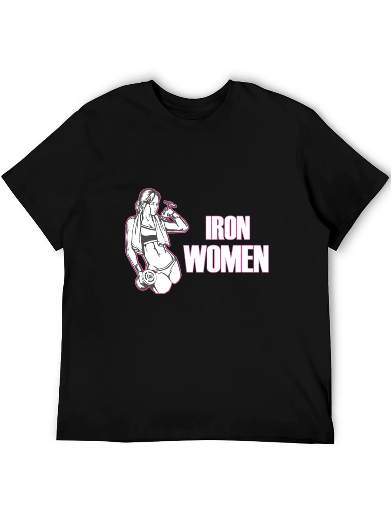 Iron Women Graphic T-Shirt - Black