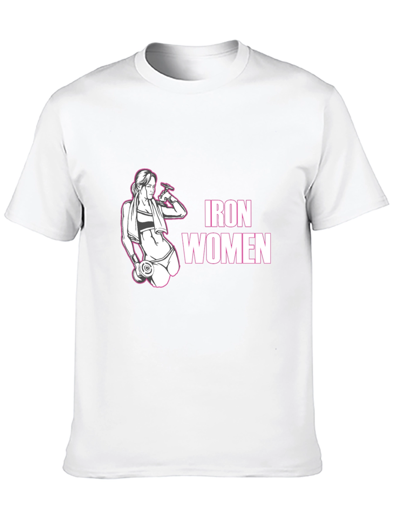 Iron Women Graphic T-Shirt - Black
