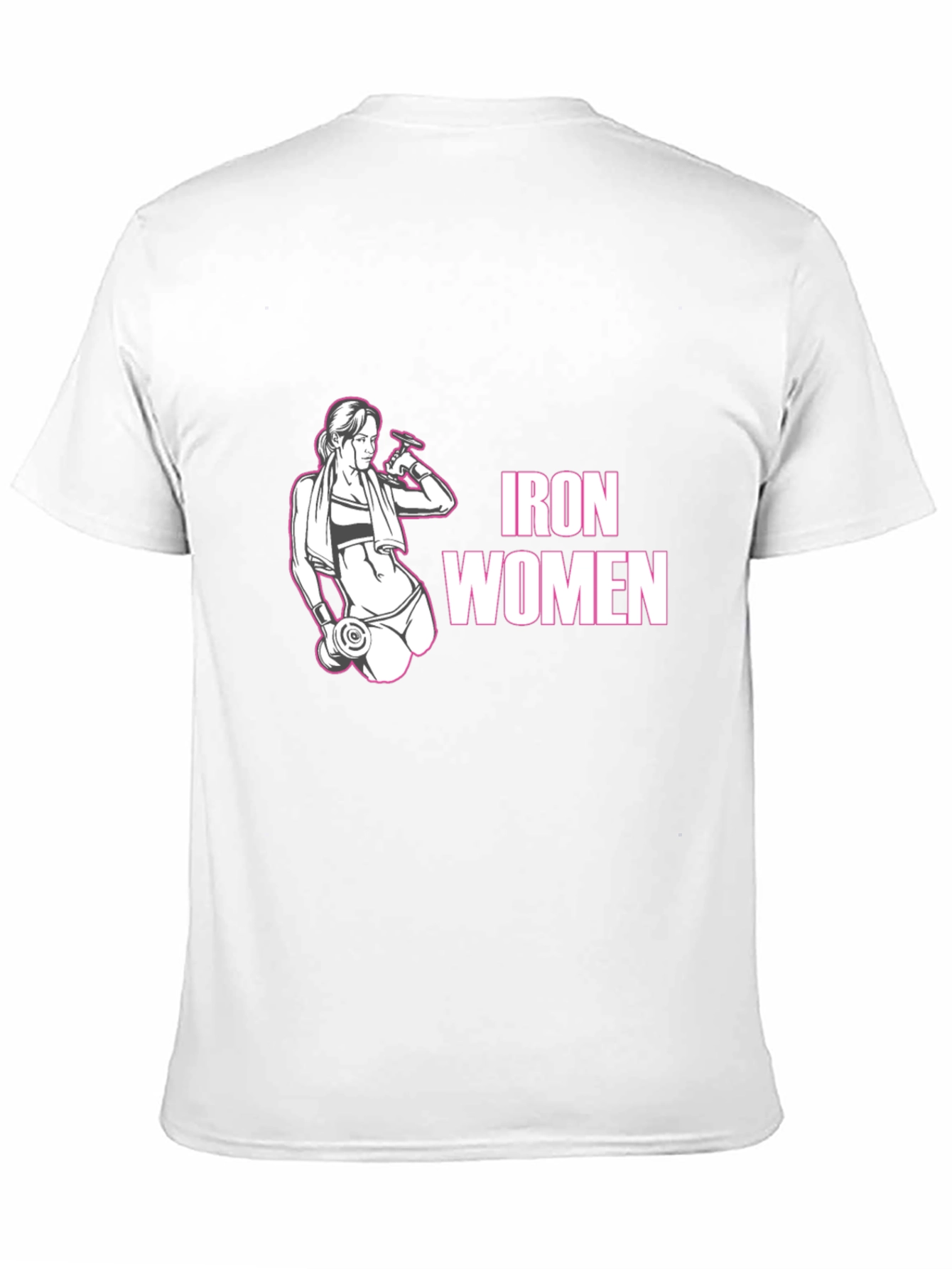Iron Women Graphic T-Shirt - Black