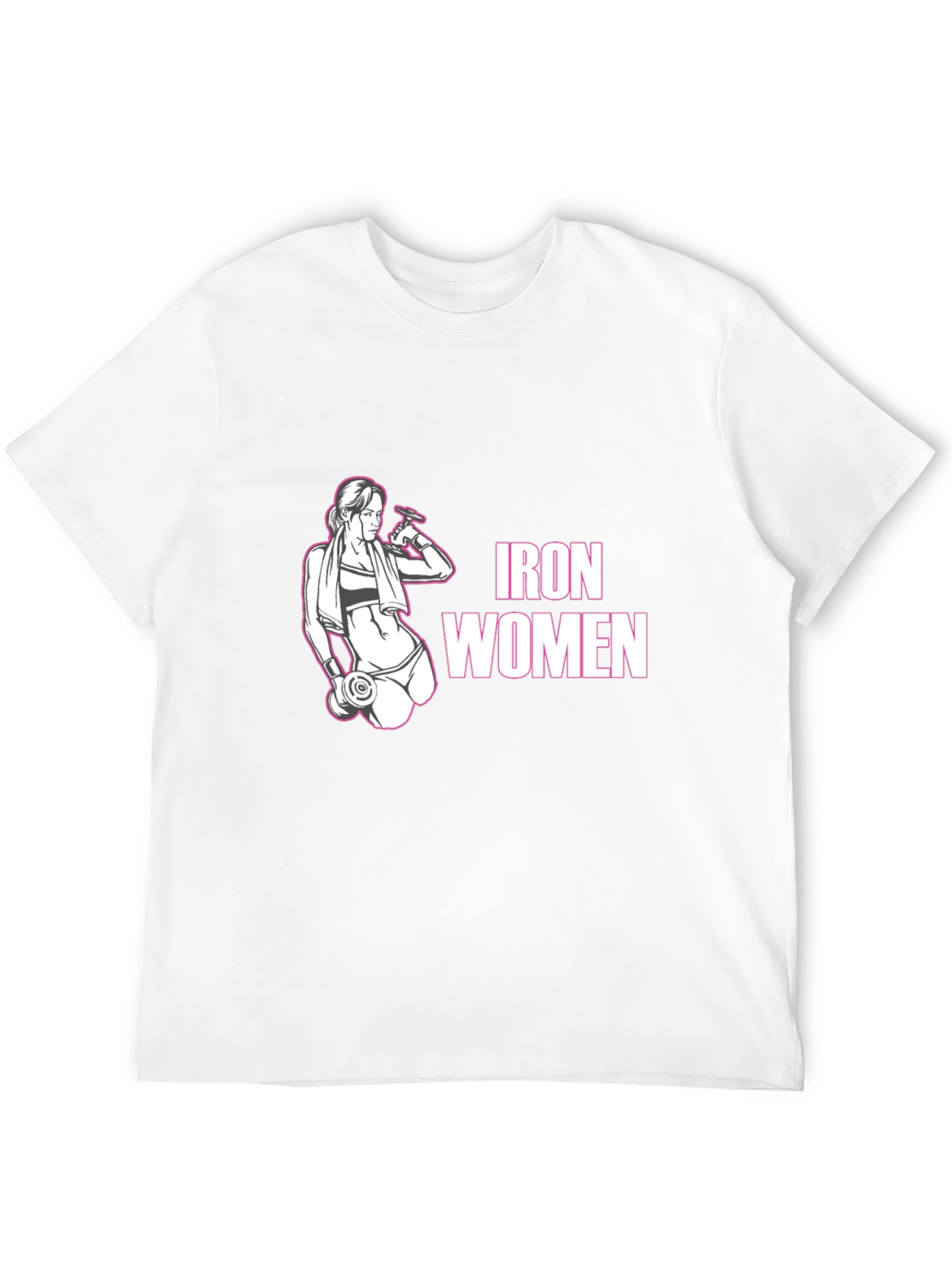 Iron Women Graphic T-Shirt - Black