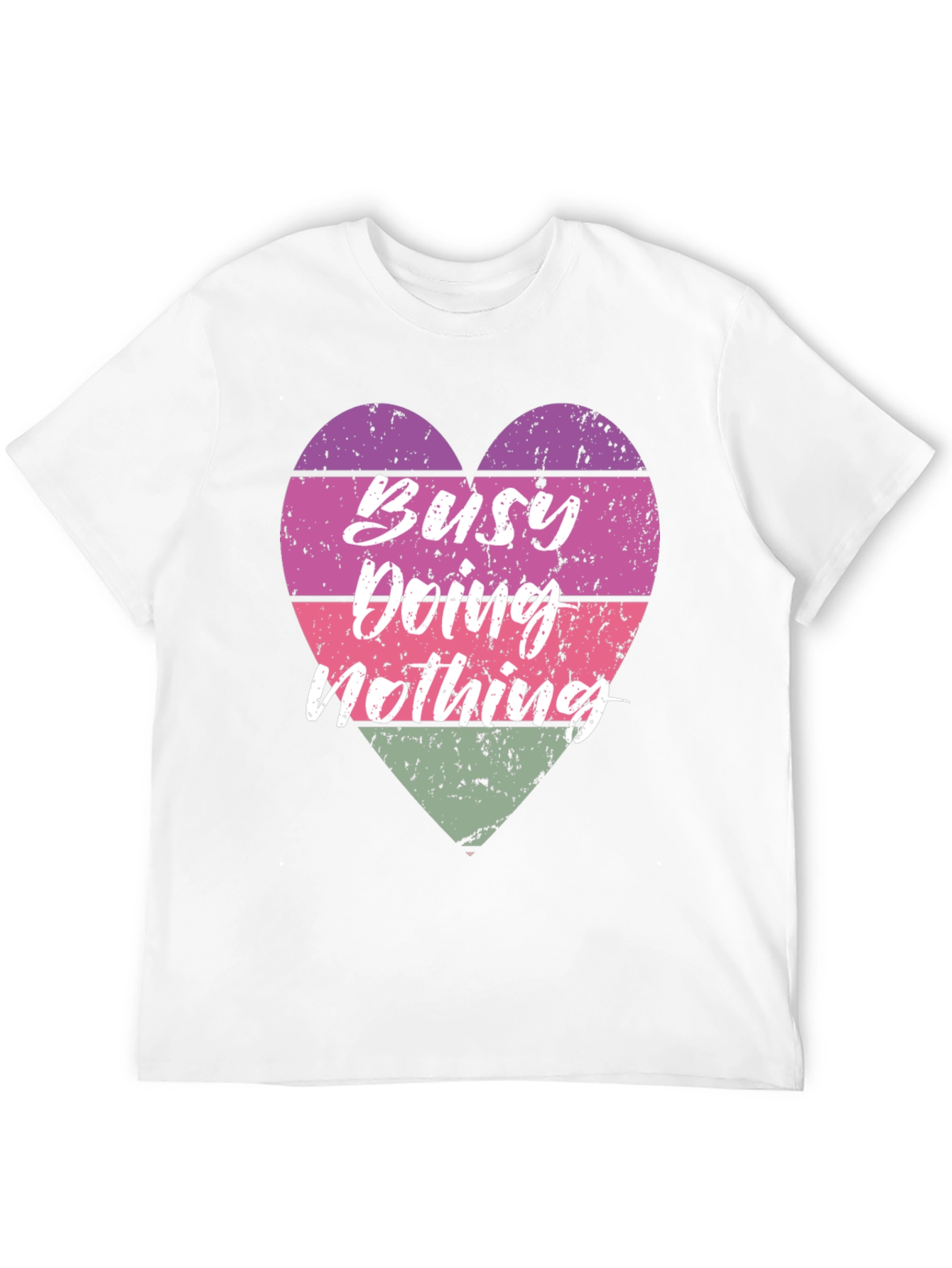 Busy Doing Nothing Graphic T-Shirt
