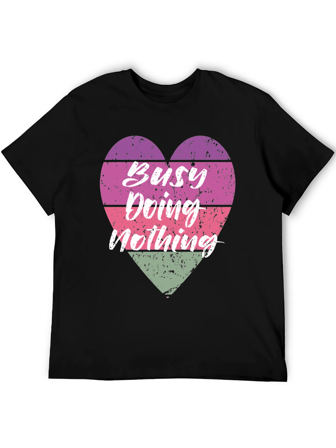 Busy Doing Nothing Graphic T-Shirt