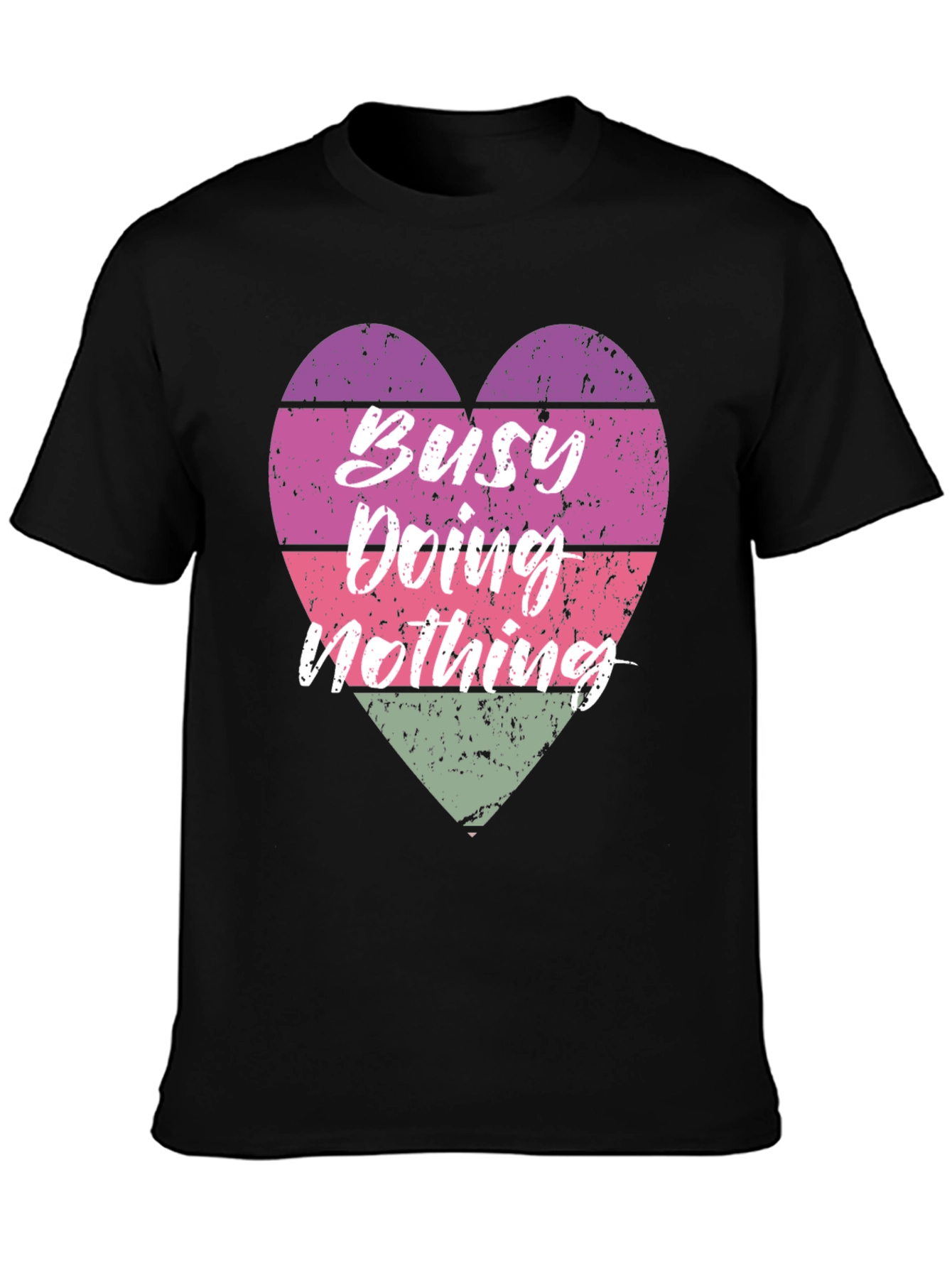 Busy Doing Nothing Graphic T-Shirt