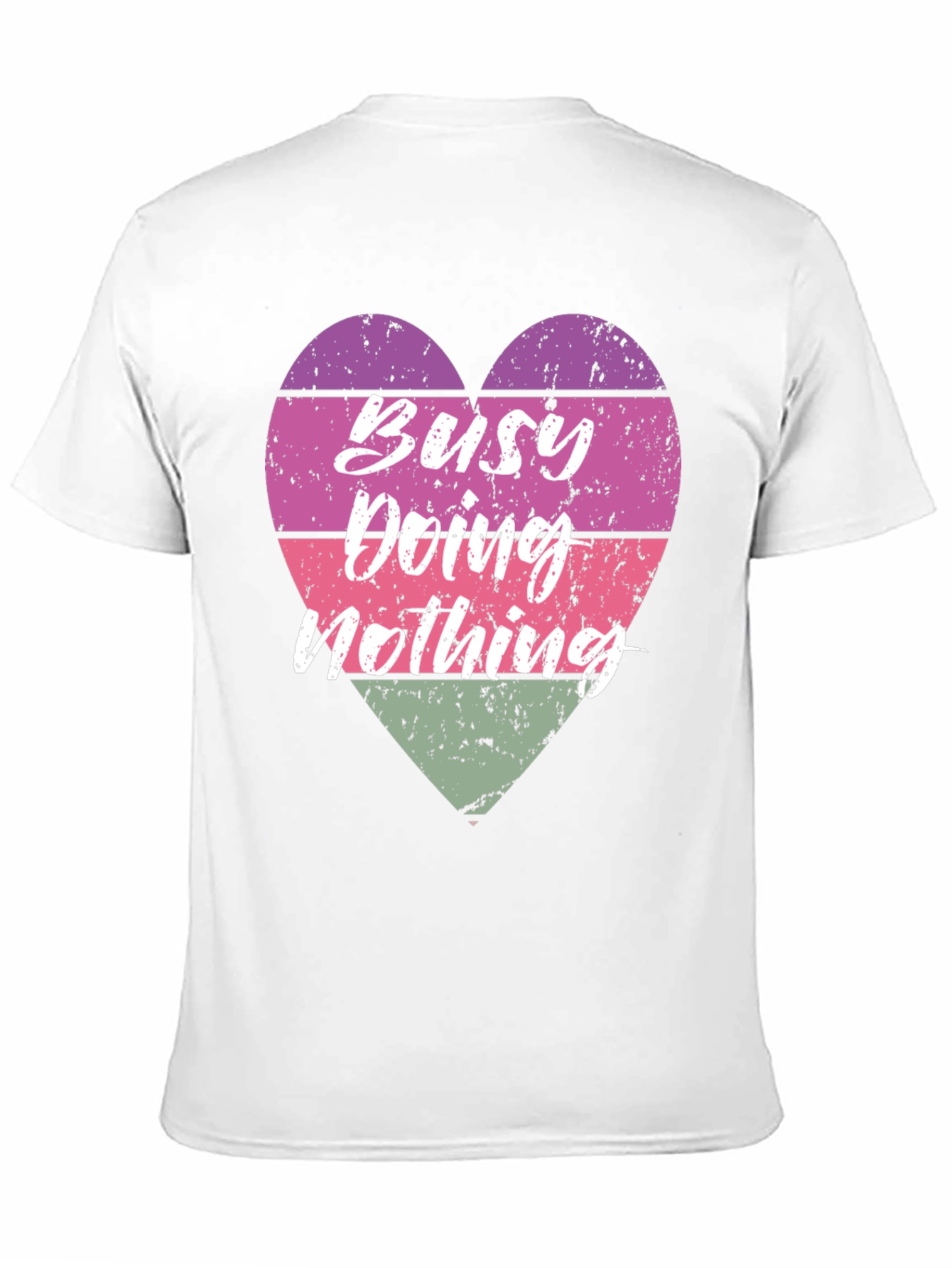 Busy Doing Nothing Graphic T-Shirt