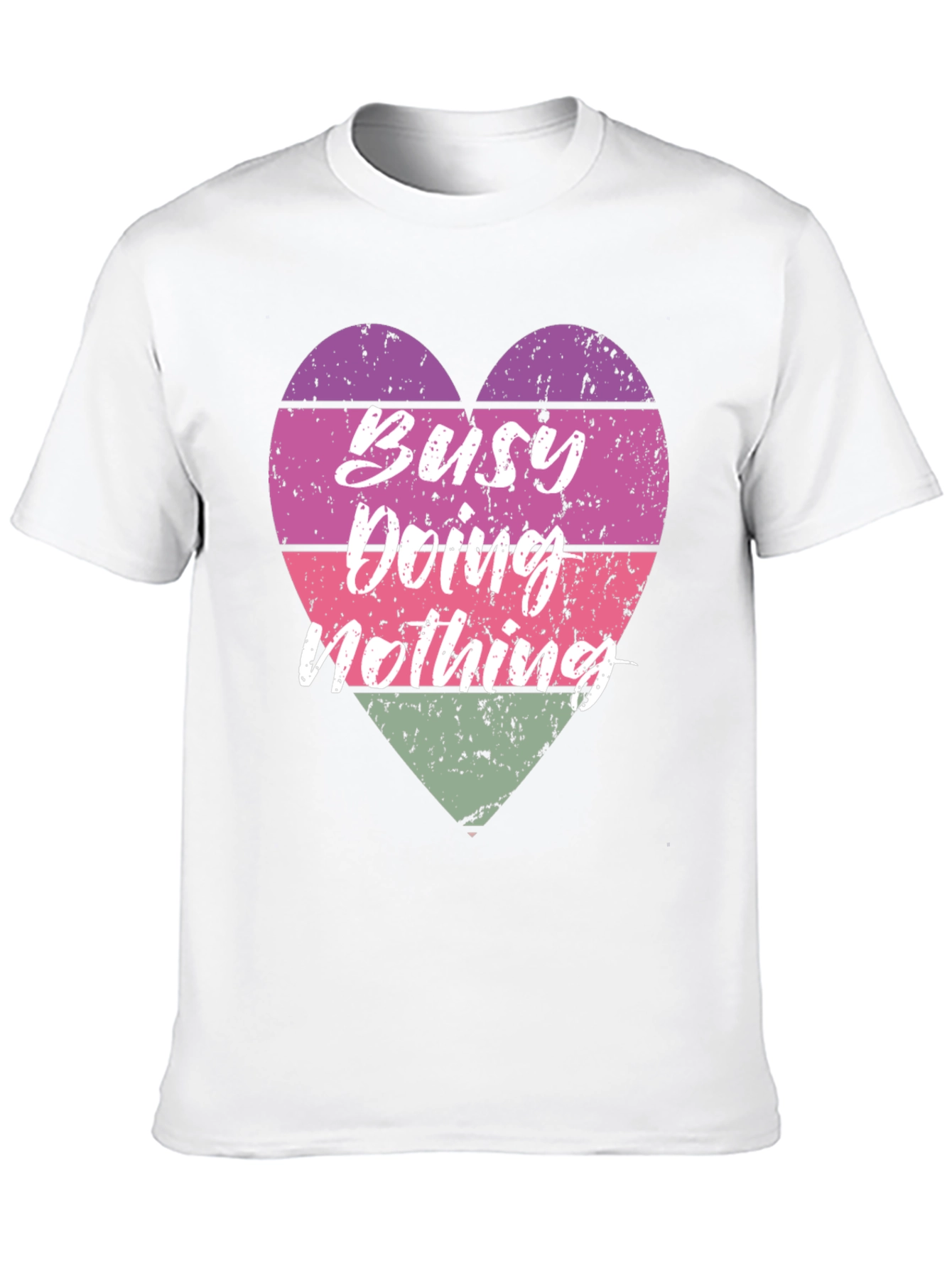 Busy Doing Nothing Graphic T-Shirt