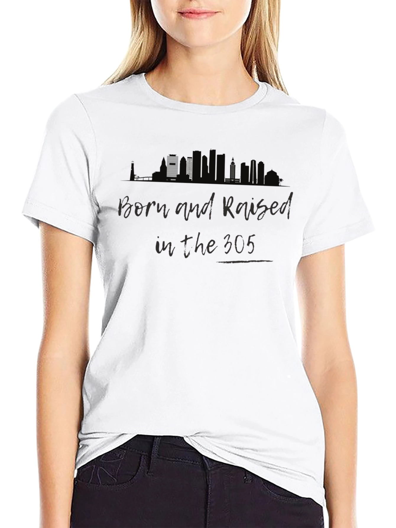 Born and Raised in the 305 Tee