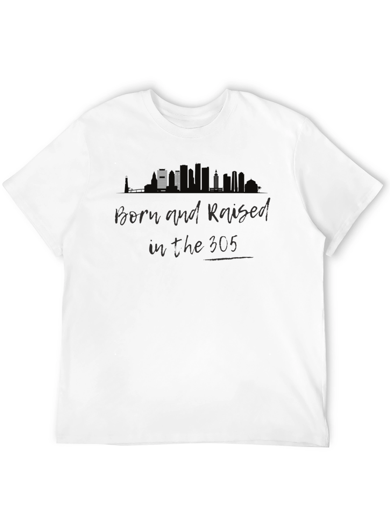 Born and Raised in the 305 Tee