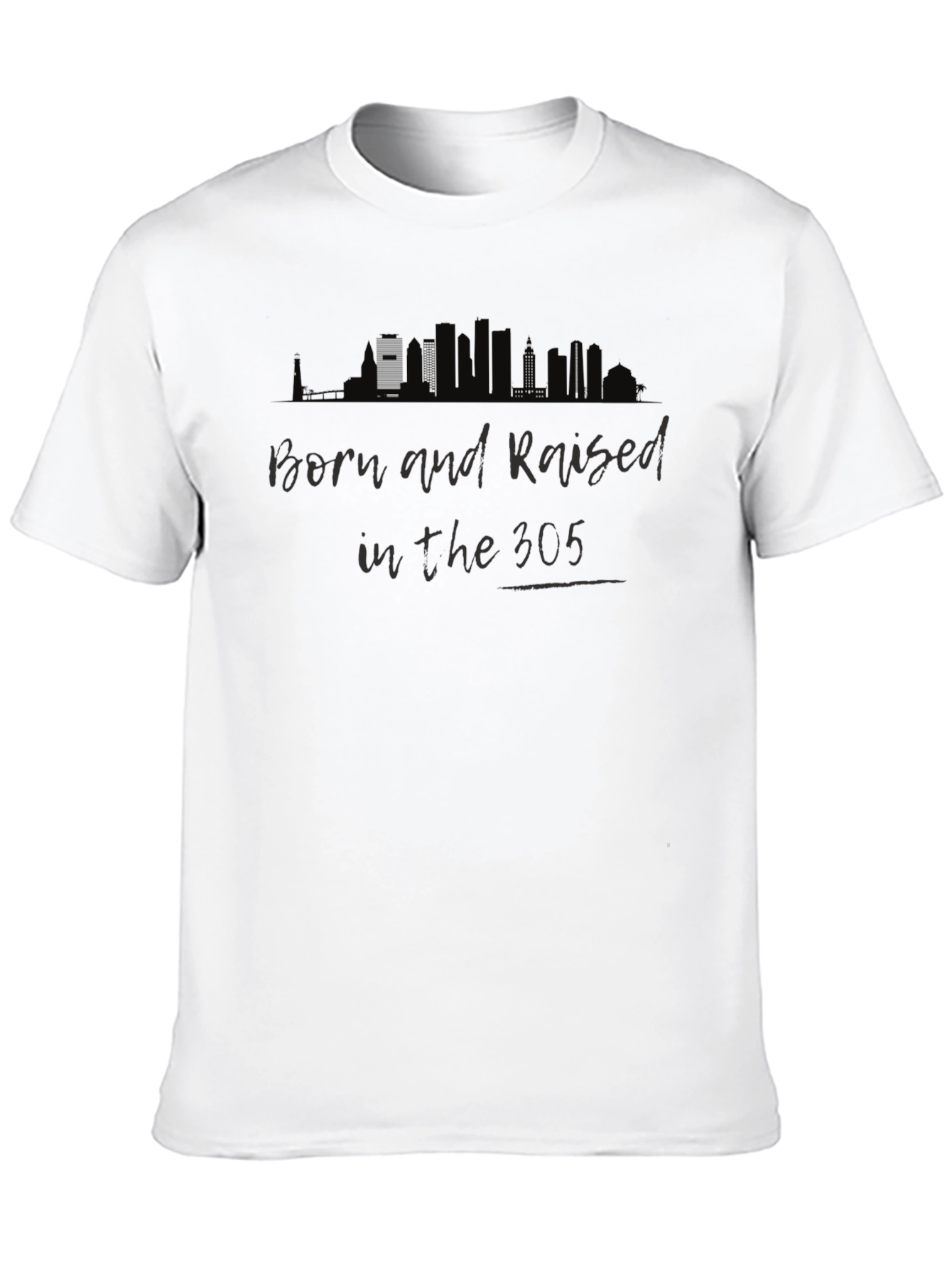 Born and Raised in the 305 Tee