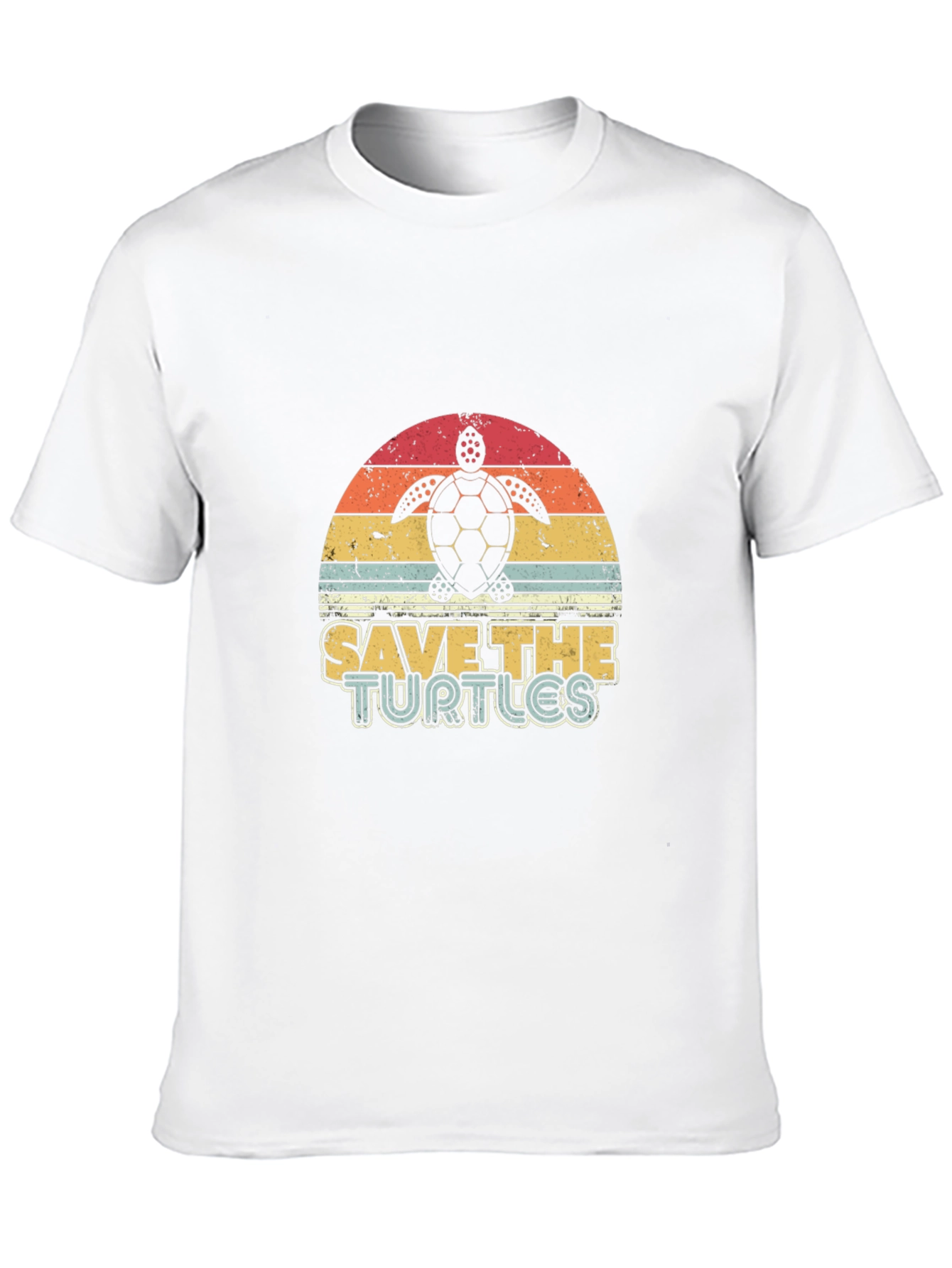 Save the Turtles Retro Graphic Tee