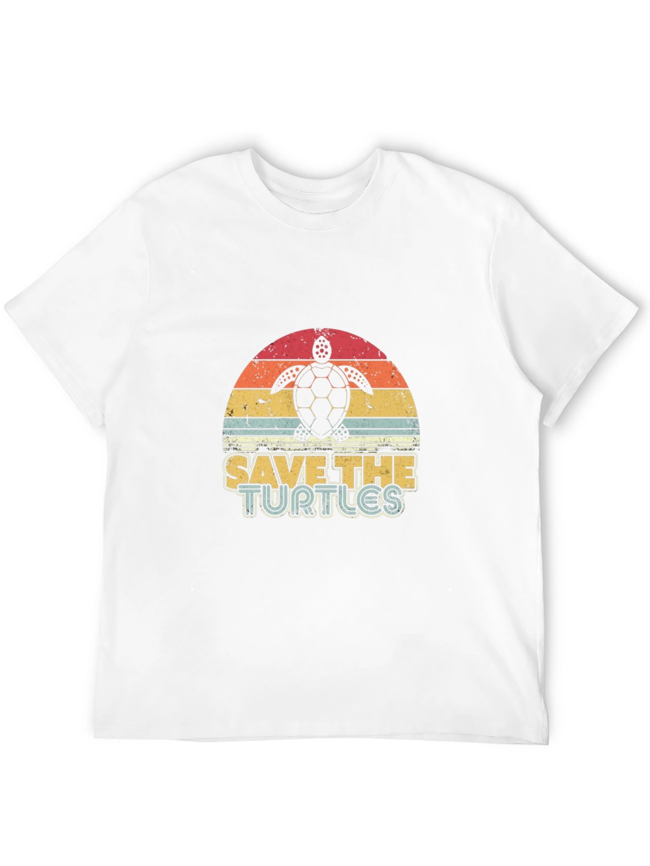 Save the Turtles Retro Graphic Tee